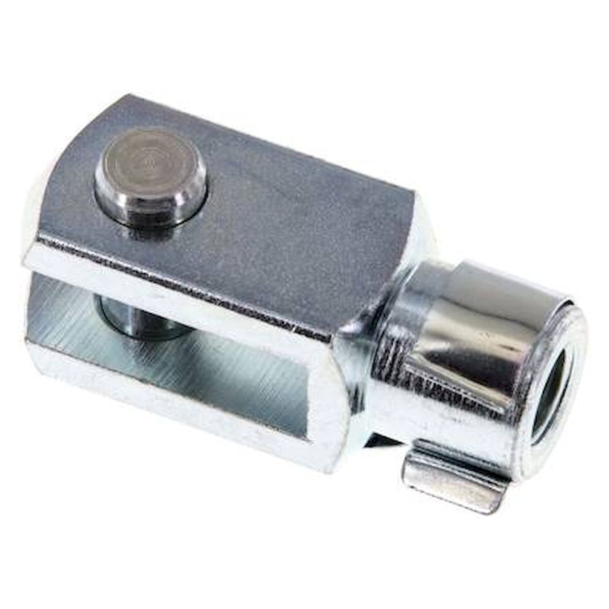 Gabelkopf mit Bolzen M 12x1,25, Stahl verzinkt