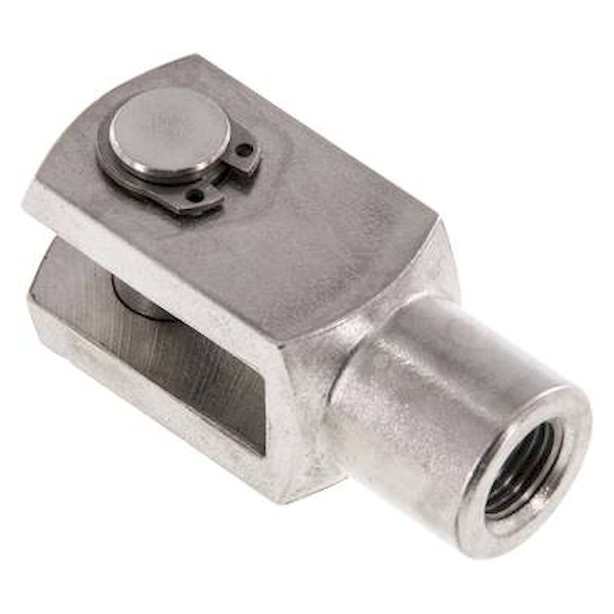 Yoke with bolts M 12x1,25, 1.4571