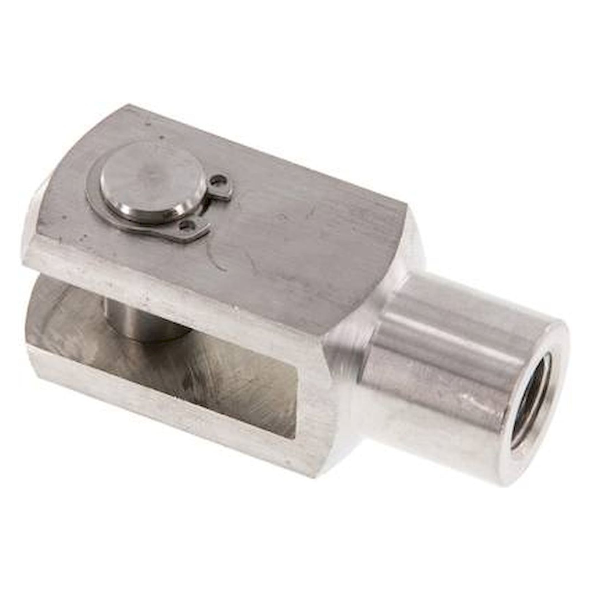 Gabelkopf mit Bolzen M 12x1,25, 1.4305