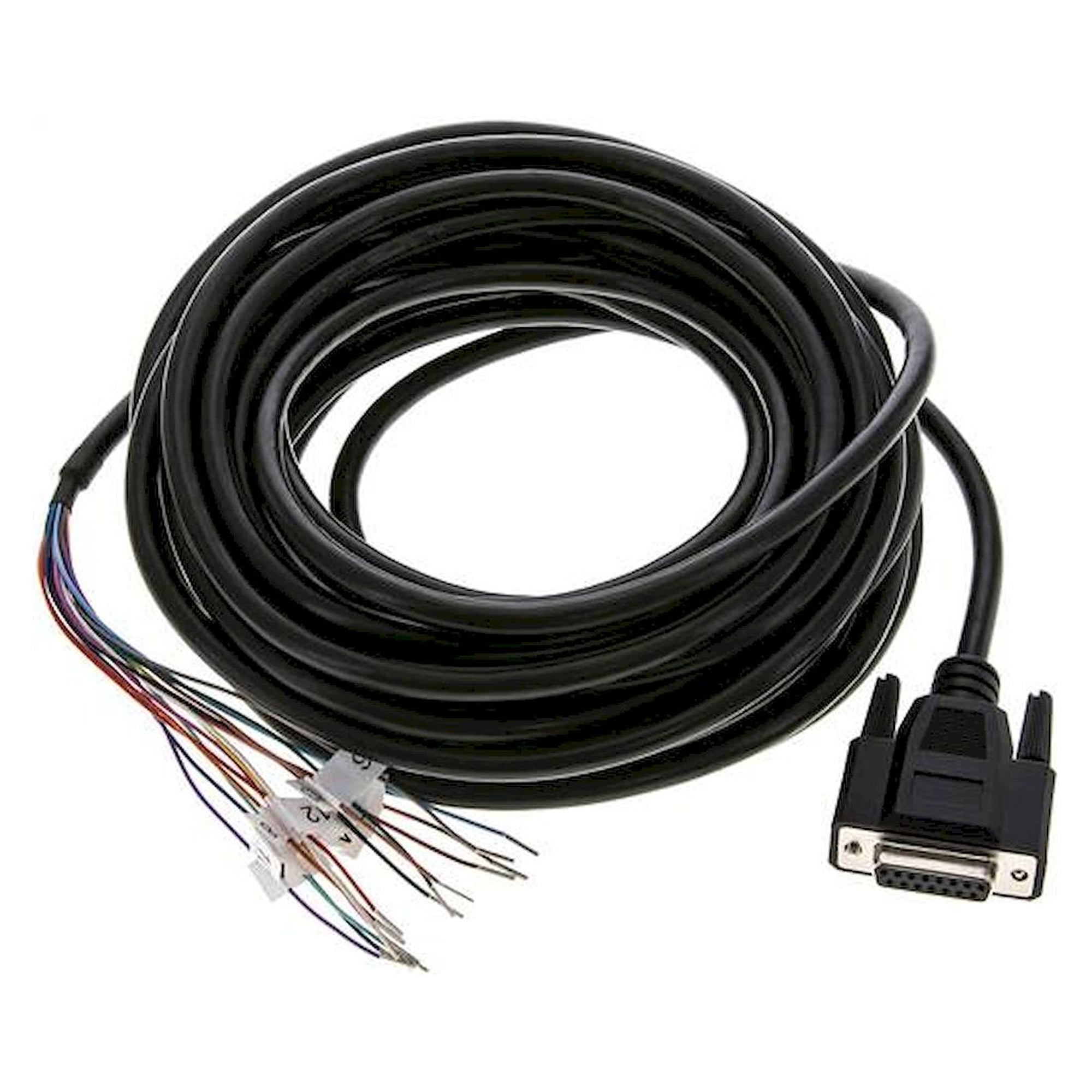 D-Sub connecting cable, 15-pin, 10 m