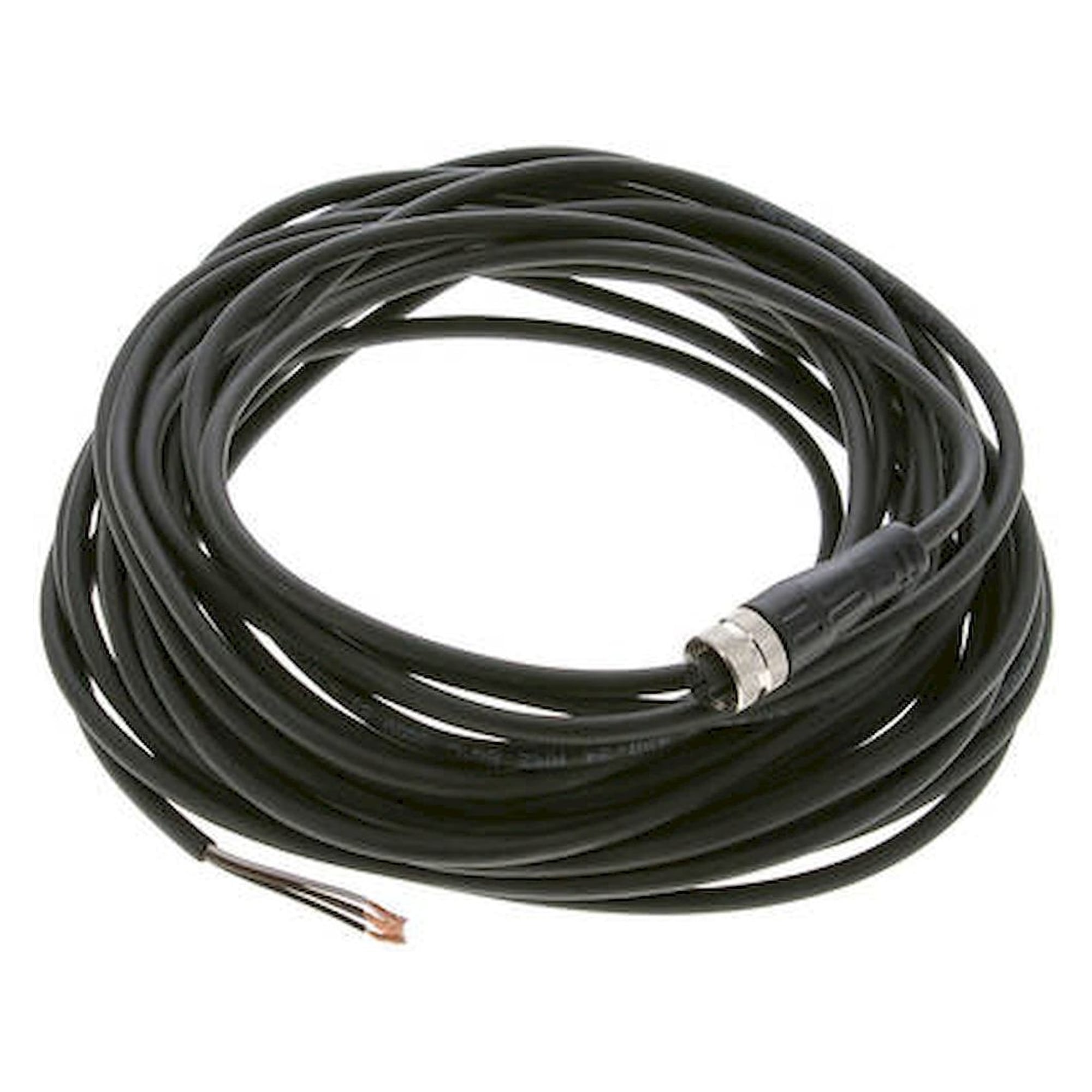 Cable with M12 coupling, 4-wire, 10 m, straight