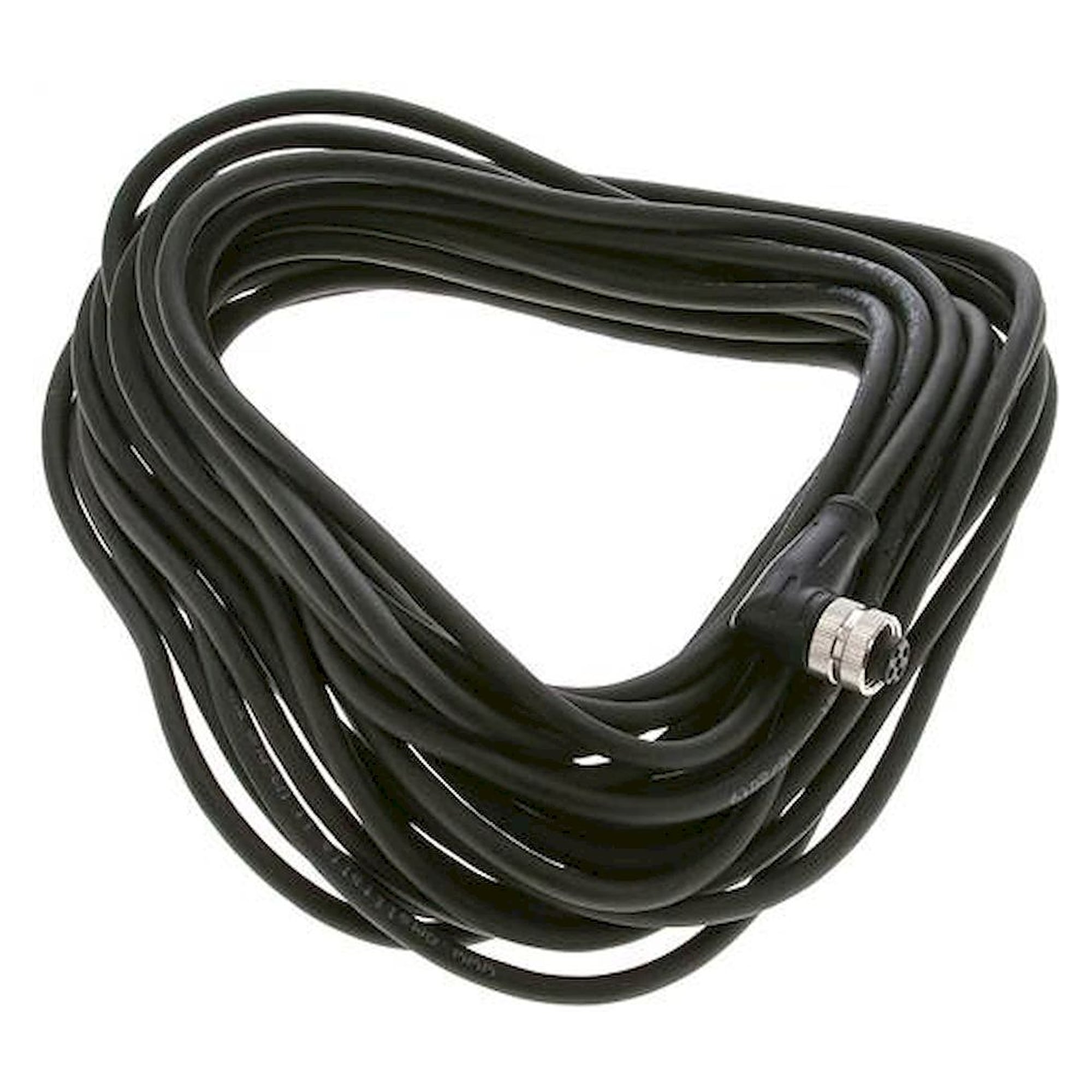 Cable with M12 coupling, 4-wire, 10 m, angled