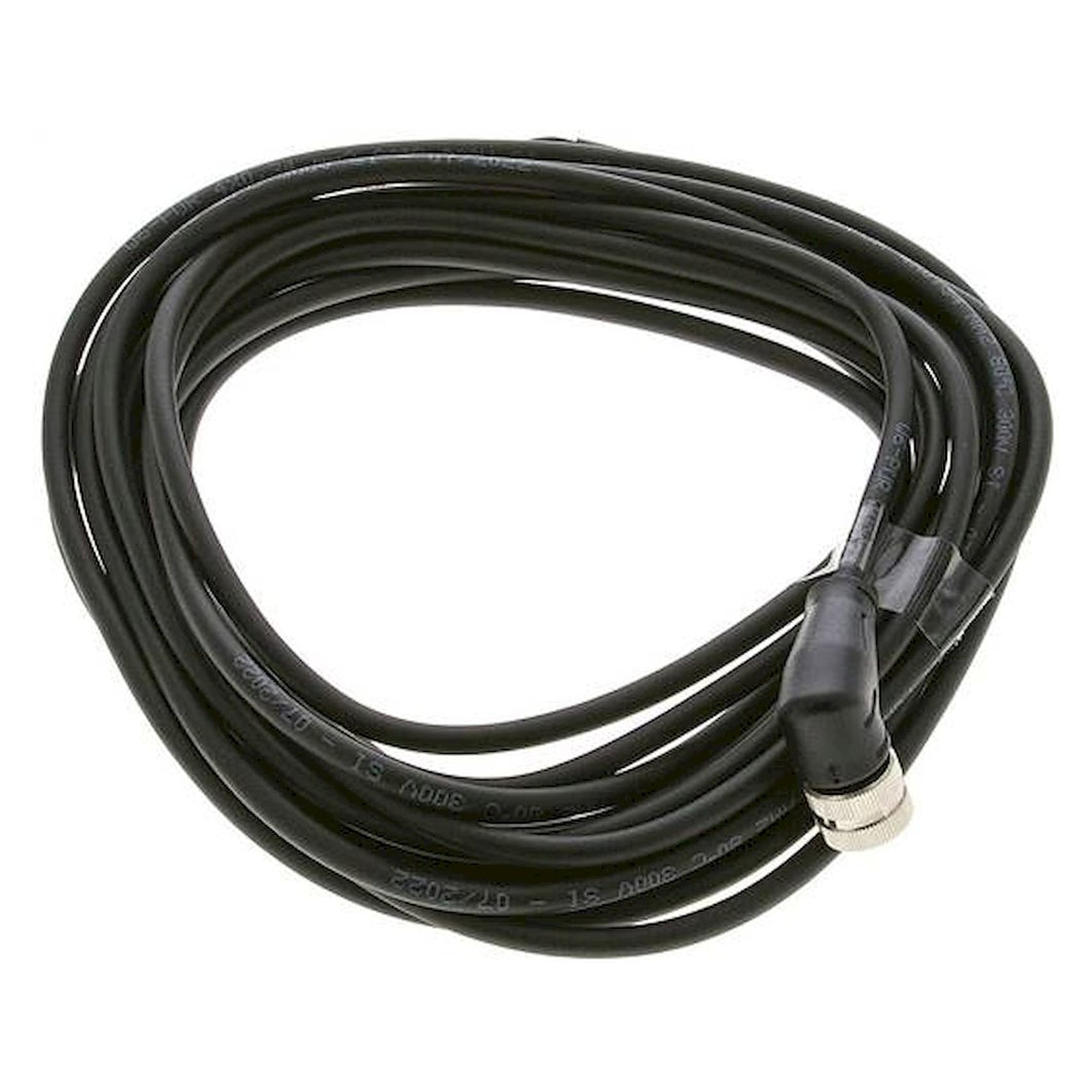 Cable with M12 coupling, 4-wire, 5 m, angled