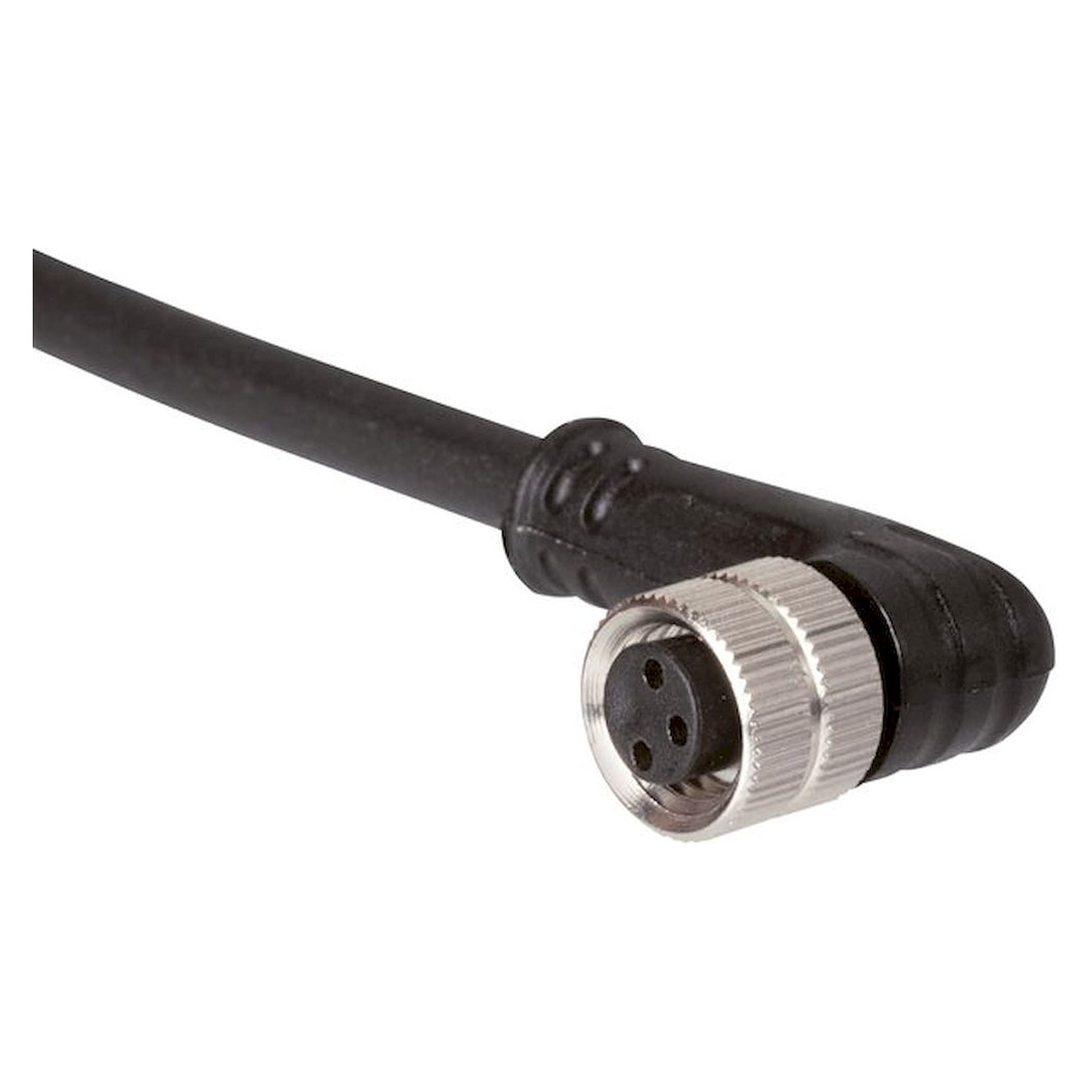 Kabel mit M8-Kupplung, 3-adrig, 5 m, abgewinkelt
