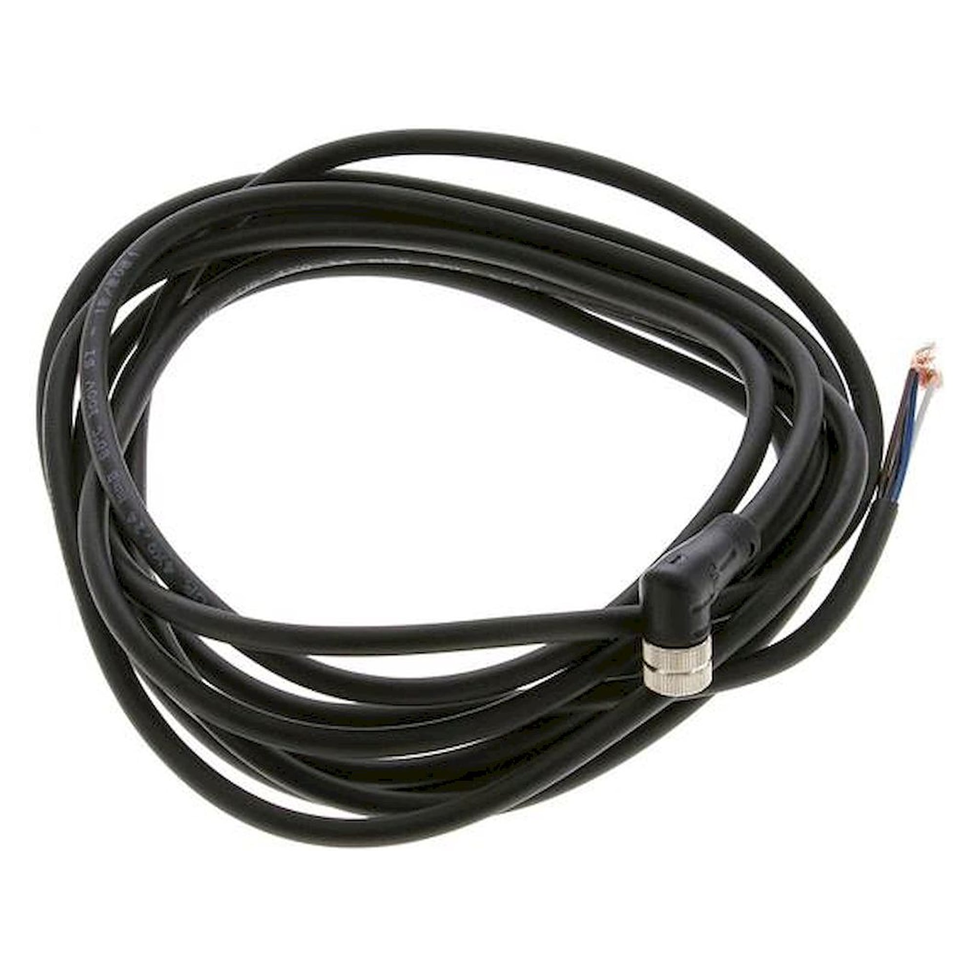 Kabel mit M8-Kupplung, 4-adrig, 3 m, abgewinkelt