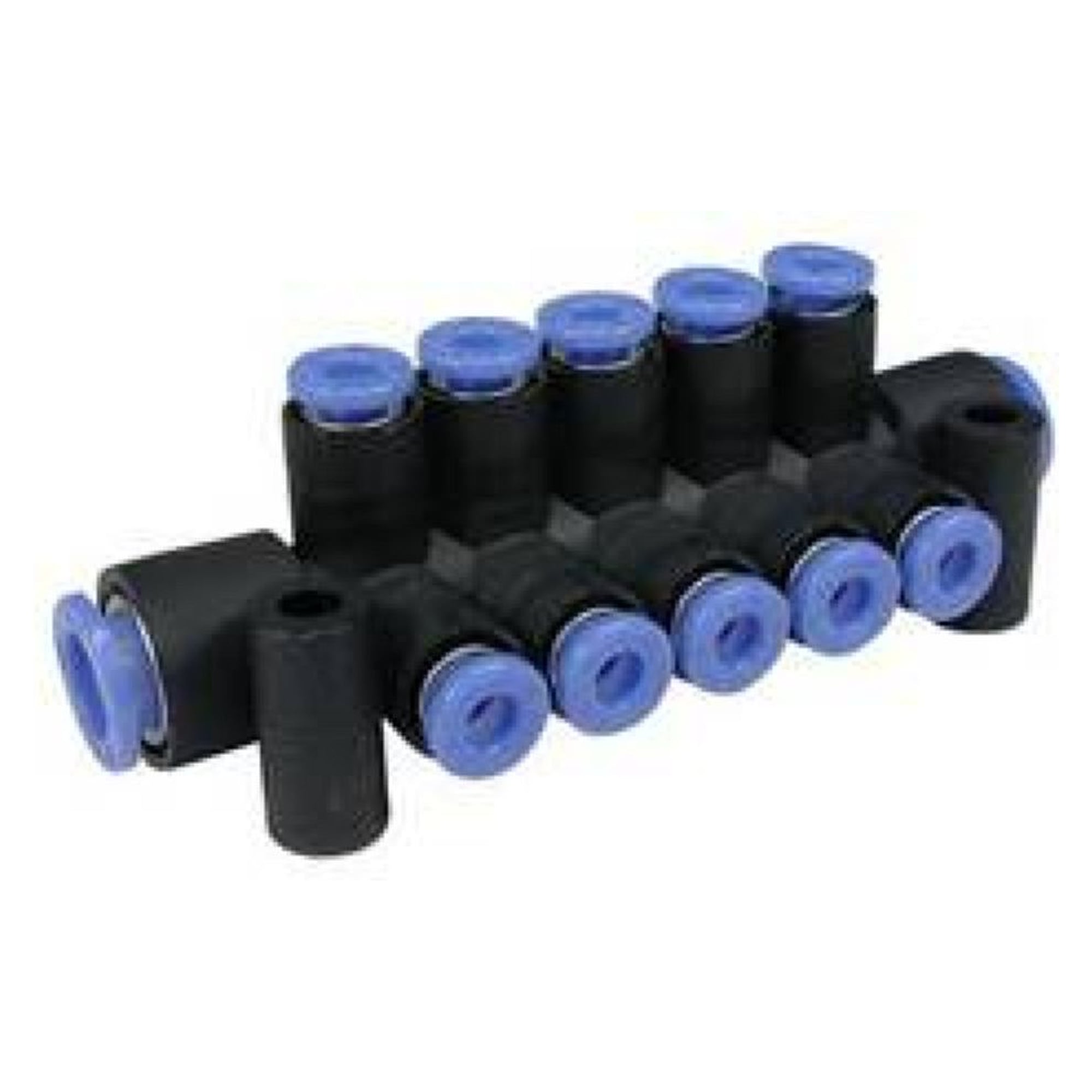 KM11, One-touch Fittings Manifold Series - Port A One-touch Fitting, Port B One-touch Fitting - SMC KM11-04-08-10