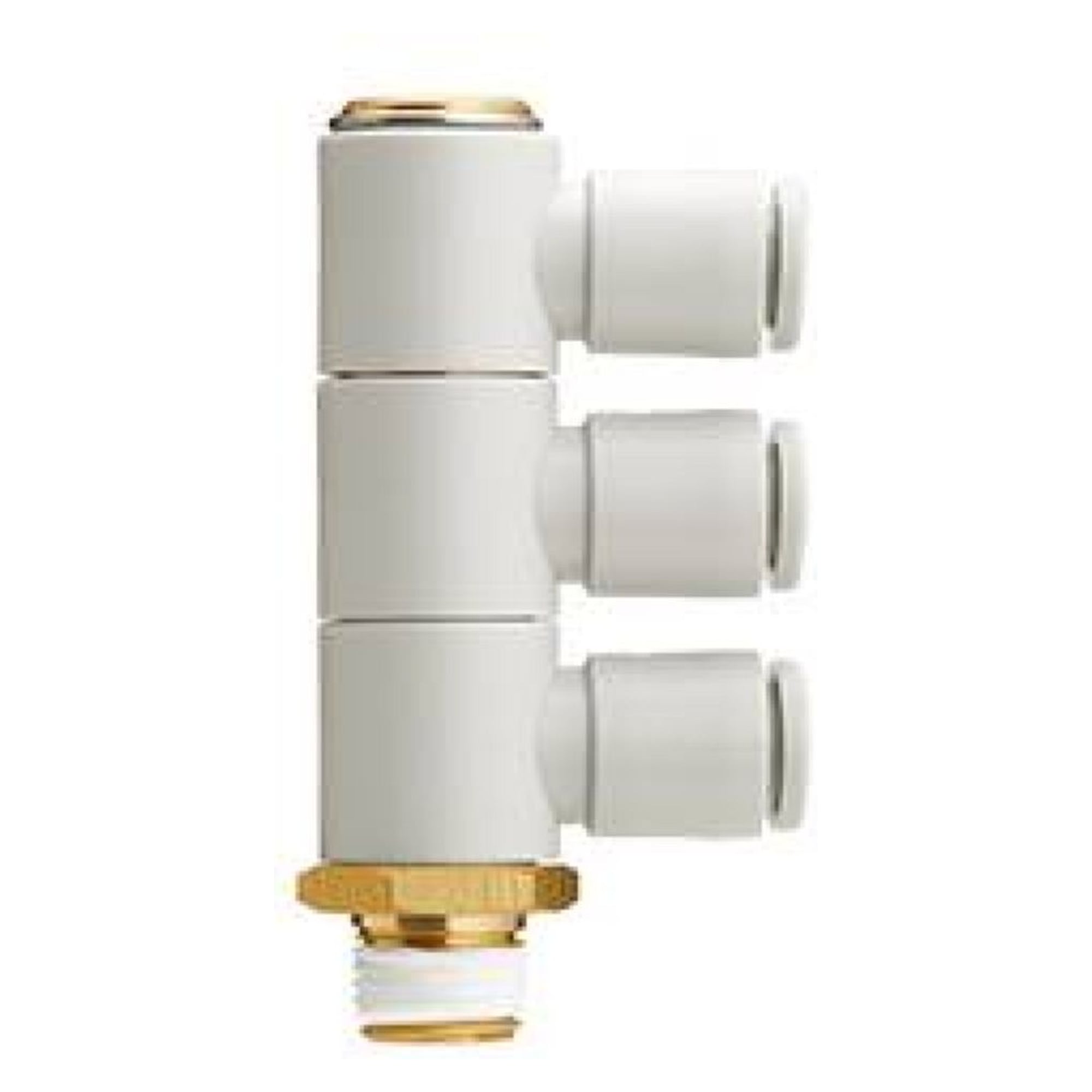 SMC KQ2VT12-02AS. Triple Universal Male Elbow - KQ2VT