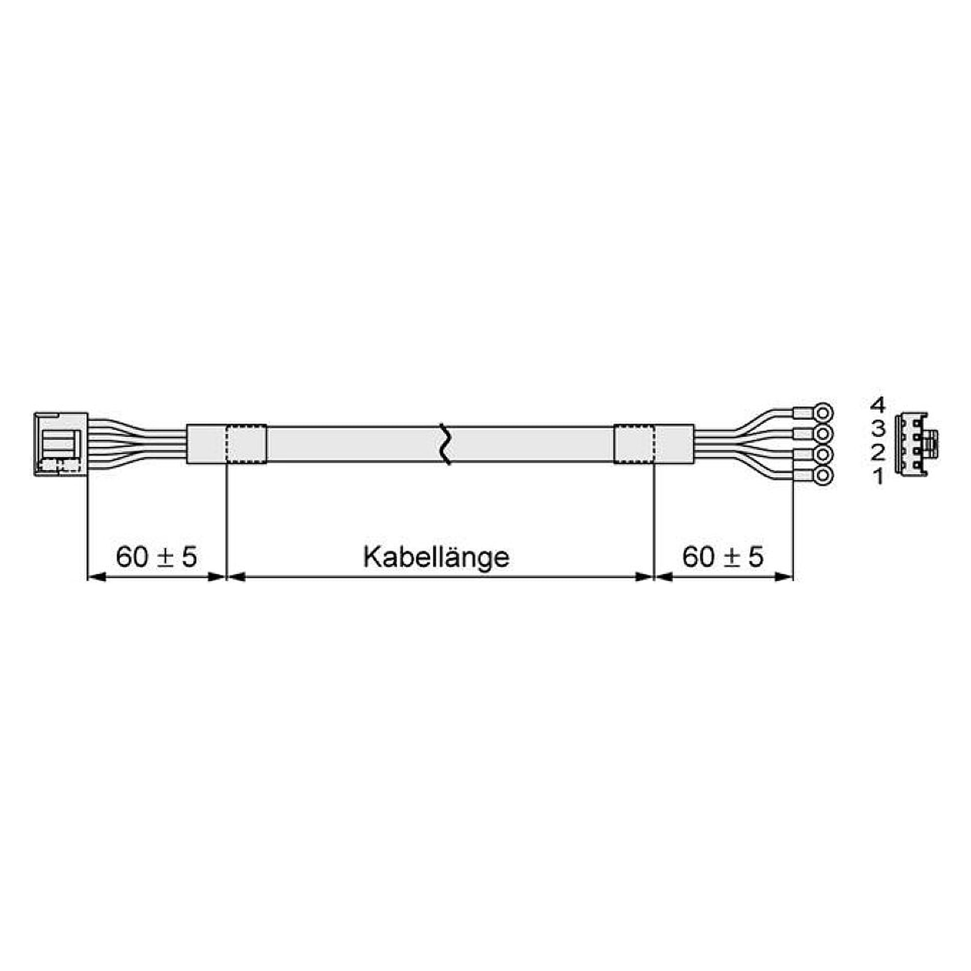 Kabelsatz - SMC LC3F2-1-C1-02-1