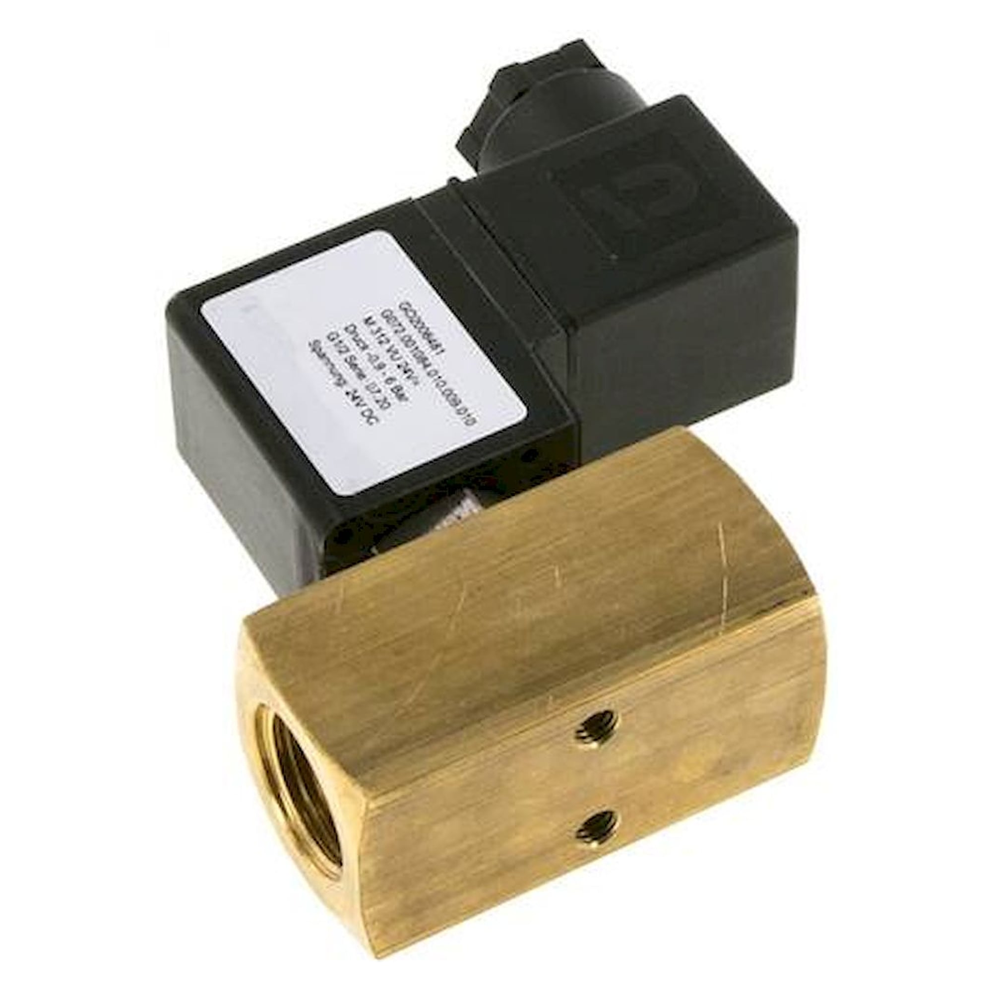 3/2-Wege Vakuumventil, G 1/2", -0,9 bis 6bar, 230 V AC