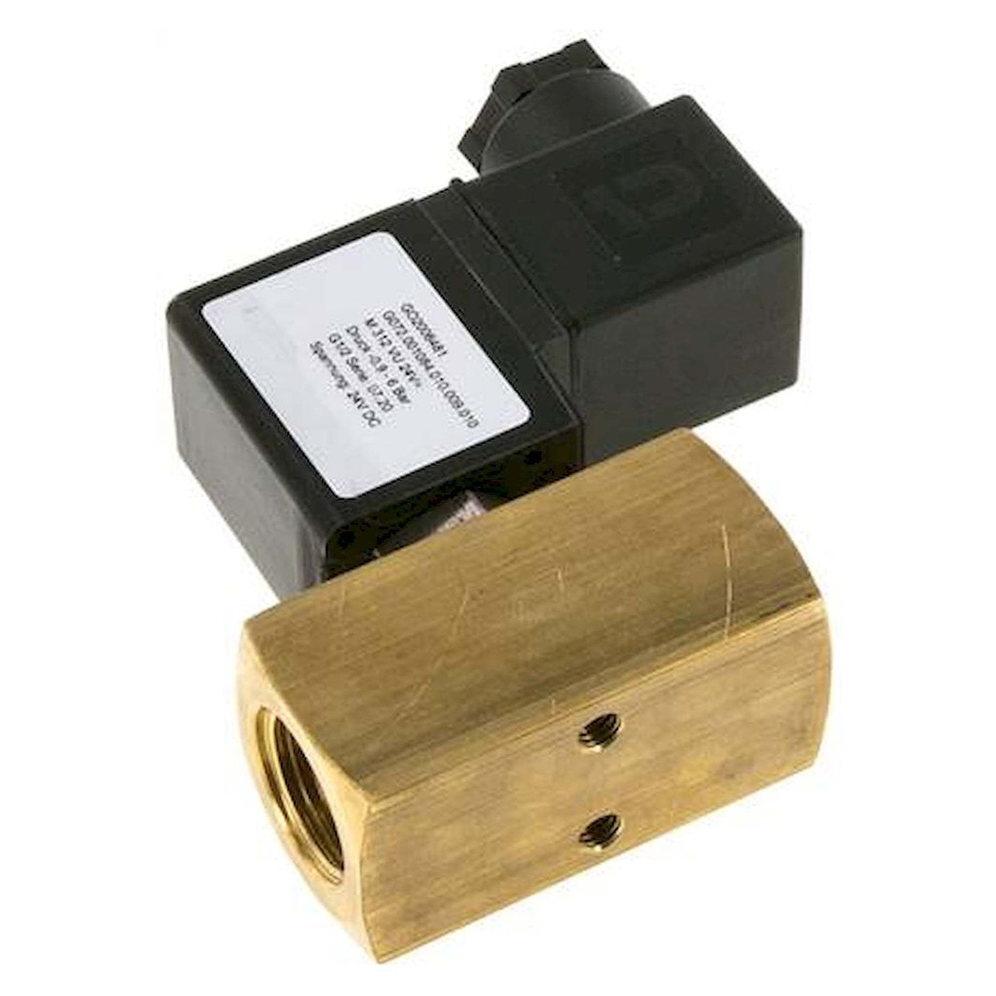 3/2-Wege Vakuumventil, G 1/2", -0,9 bis 6bar, 24 V DC