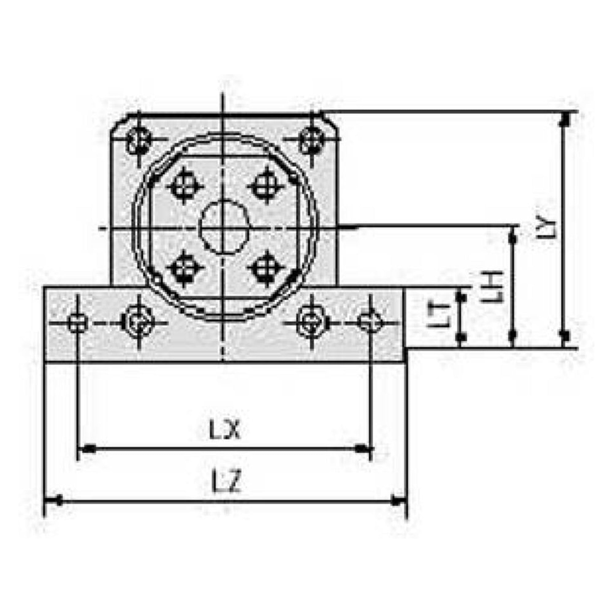 MGZ, Accessory, Mounting Brackets - SMC MGZ-L05