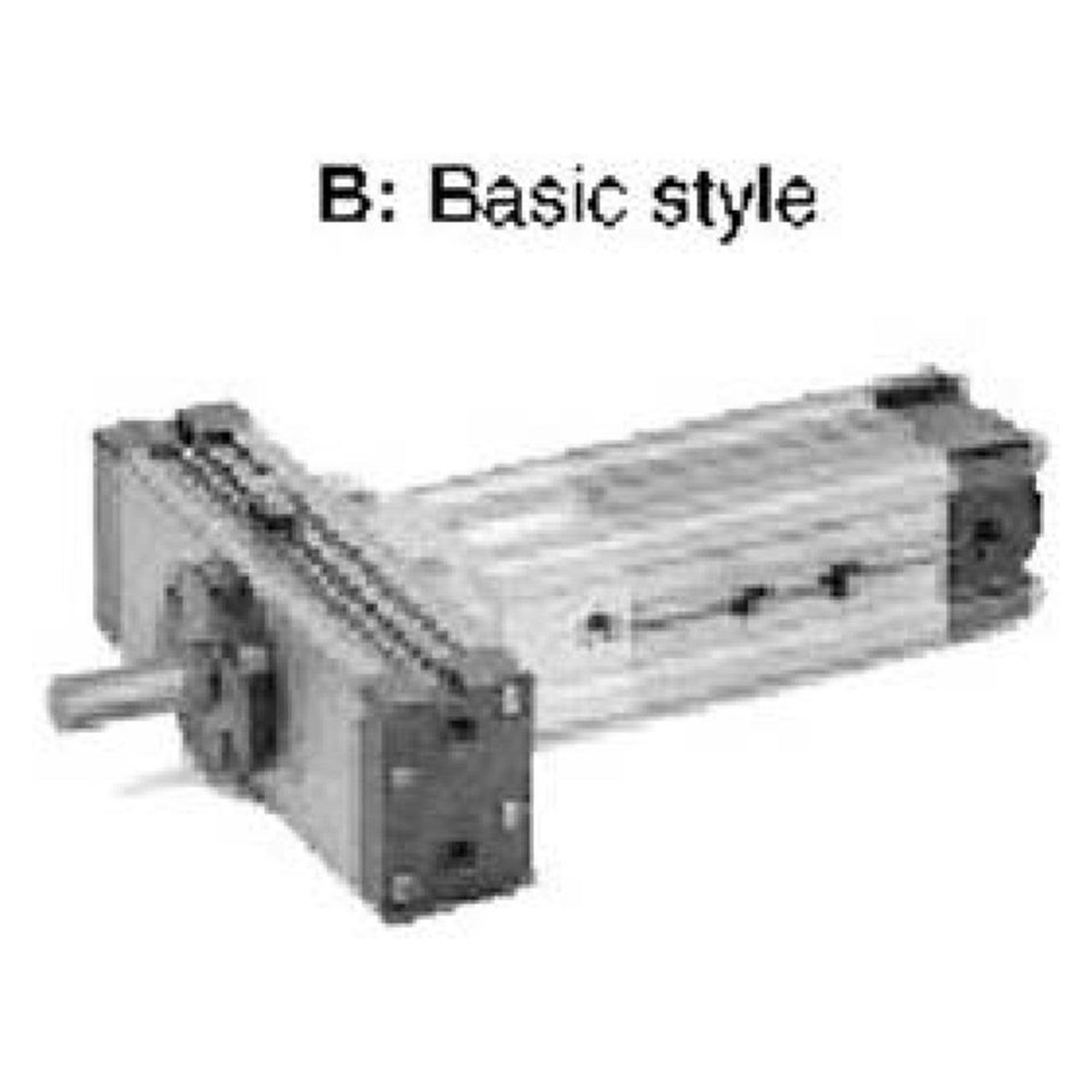 SMC EMRQBS32-25CB. MRQ*32/40, Hub-Schwenkantrieb
