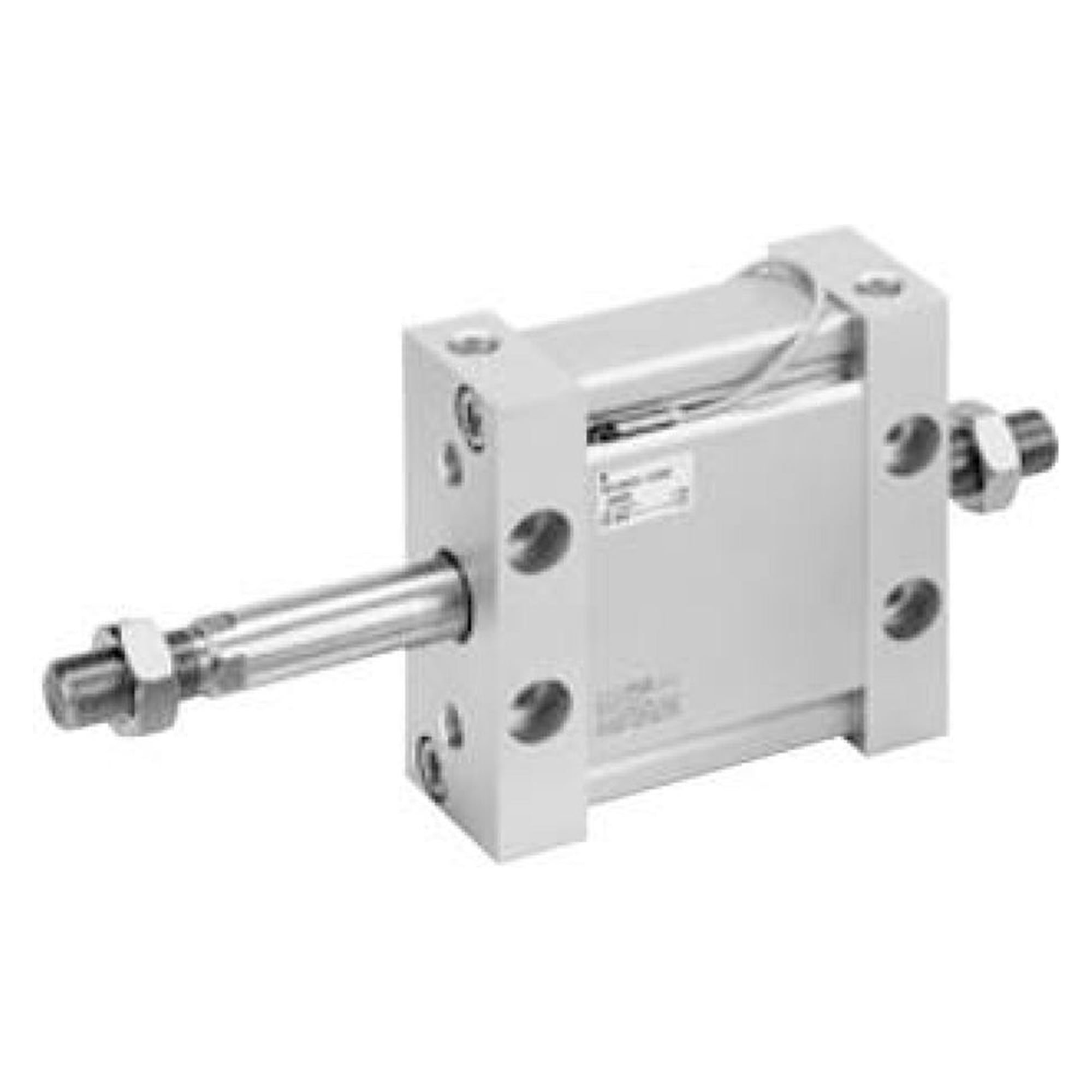 SMC MDUWB25-150DMZ. M(D)UW Plate Cylinder, Double Acting, Double Rod w/Auto Switch Mounting Groove