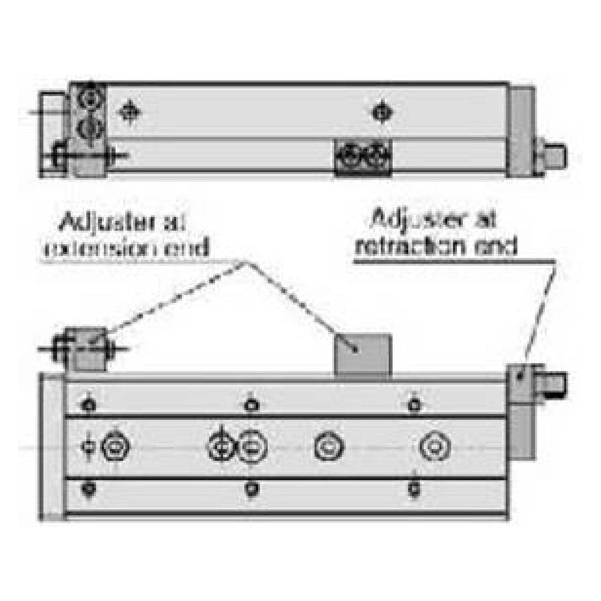 SMC MXQ-AS16. MXQ, Accessory, Stroke Adjuster