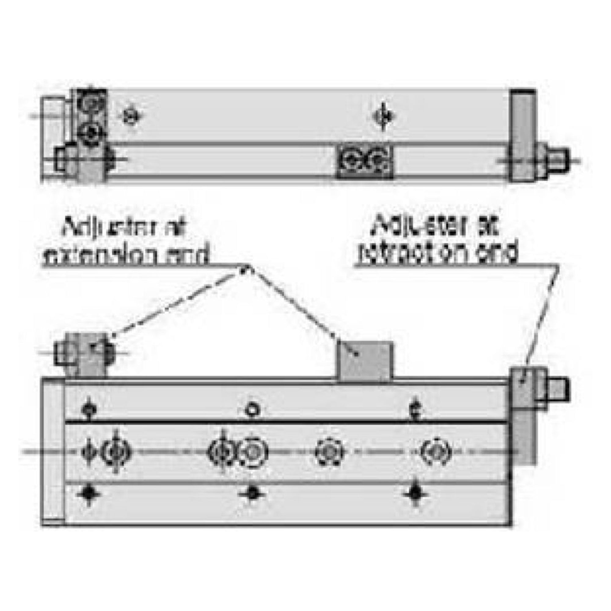 SMC MXQ-BT8L. MXQ, Accessory, Stroke Adjuster