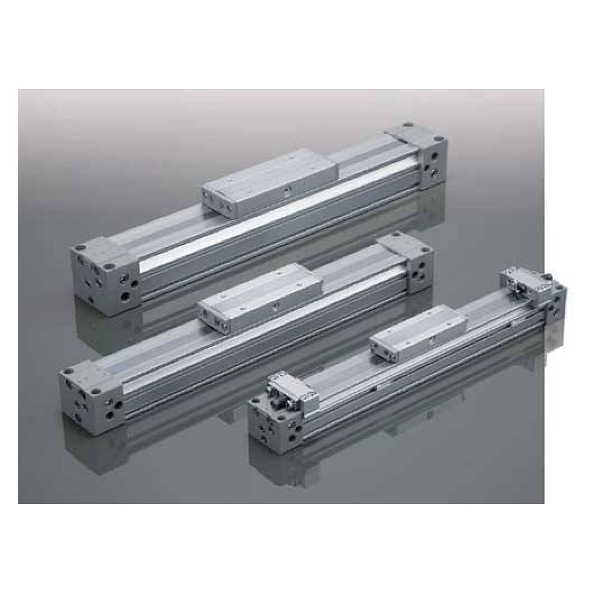 SMC MXW20-125B. MXW, Long Stroke Precision Slide Table (Recirculating Bearings) - Mechanically Coupled