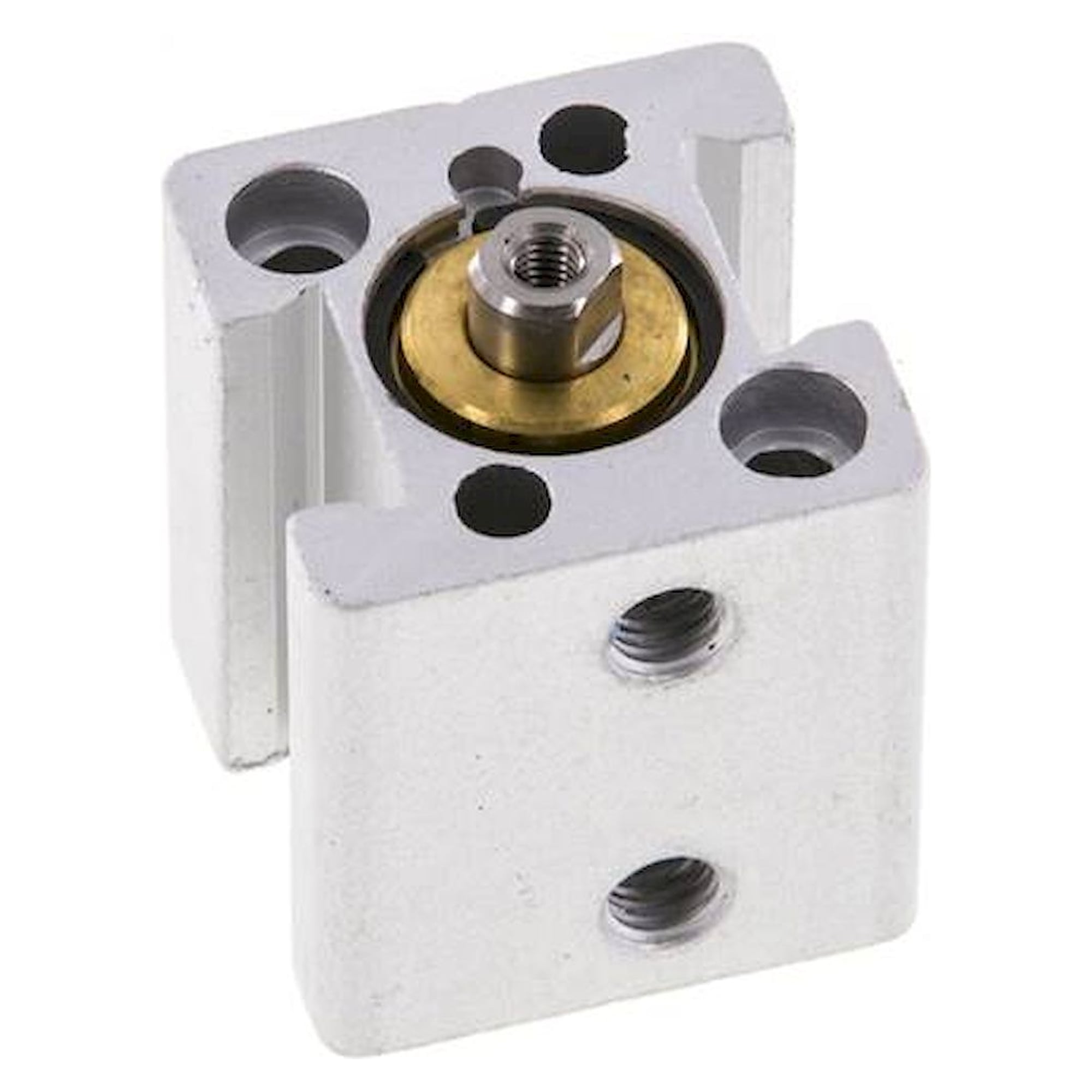 Short-stroke cylinders, double acting, piston 12 mm, stroke 10 mm