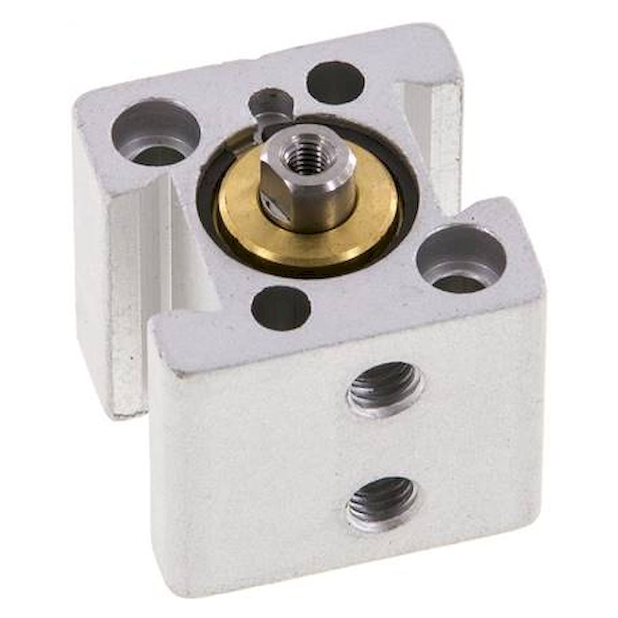 Short-stroke cylinders, double acting, piston 12 mm, stroke 5 mm