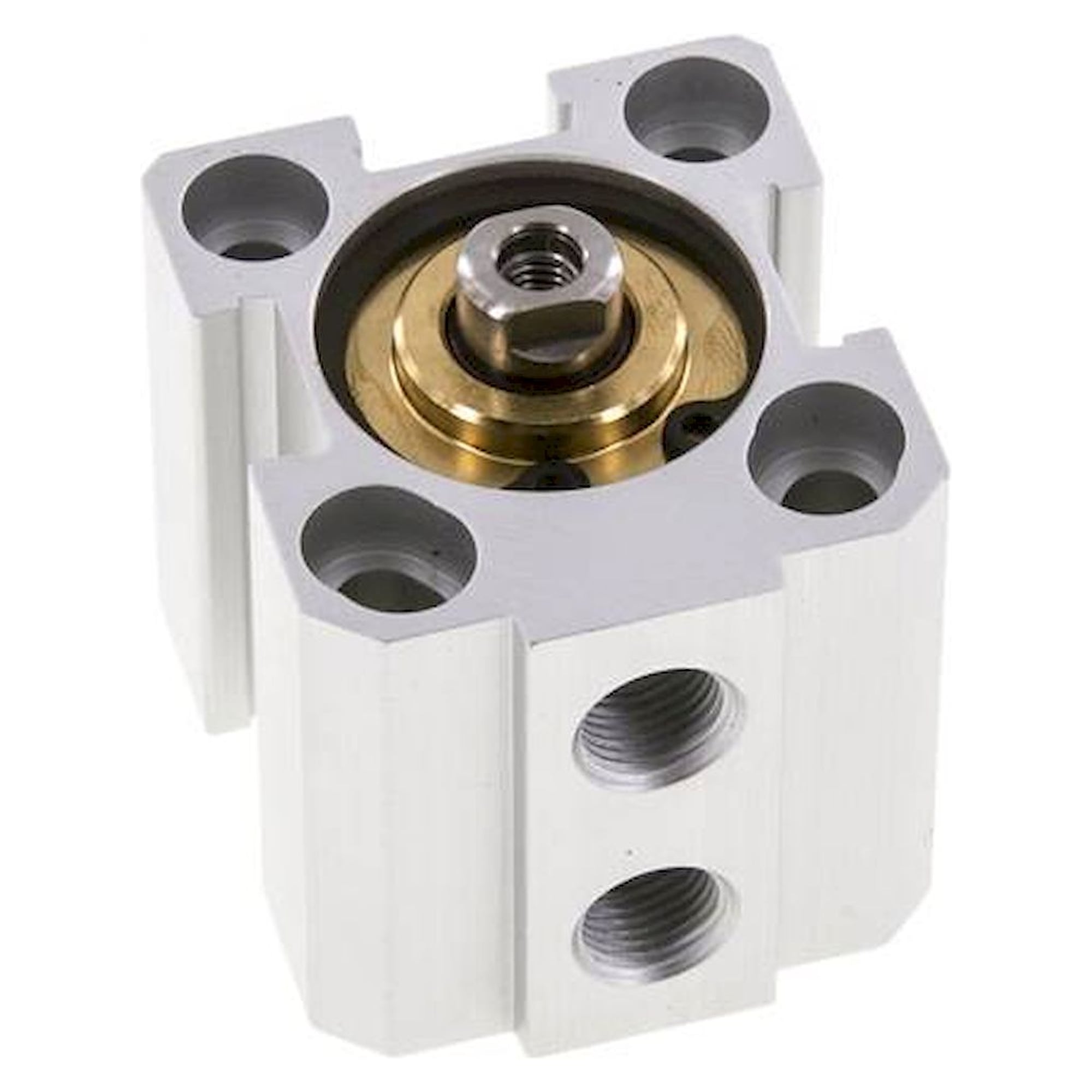 Short-stroke cylinders, double acting, piston 25 mm, stroke 10 mm