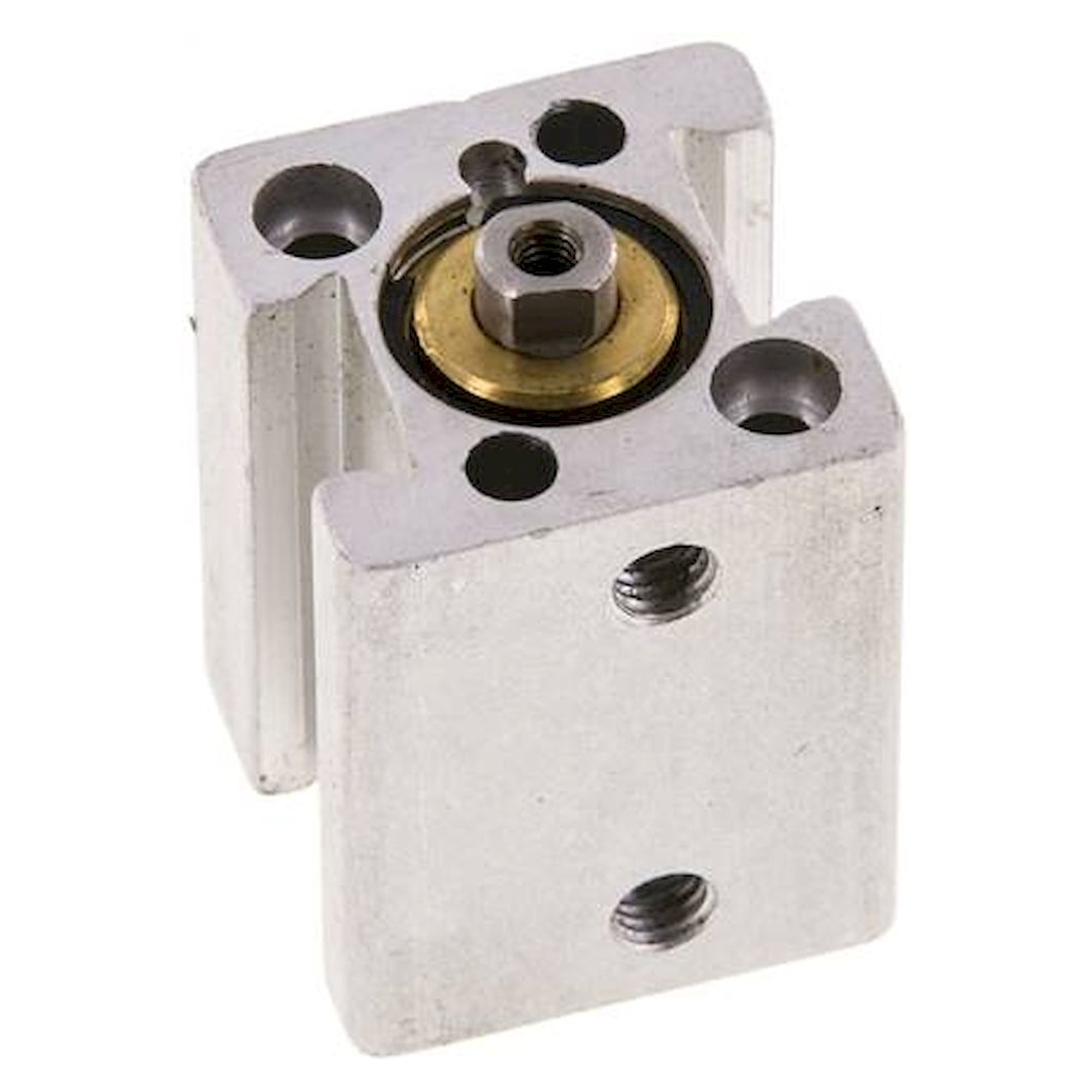 Short-stroke cylinders, double acting, piston 12 mm, stroke 5 mm