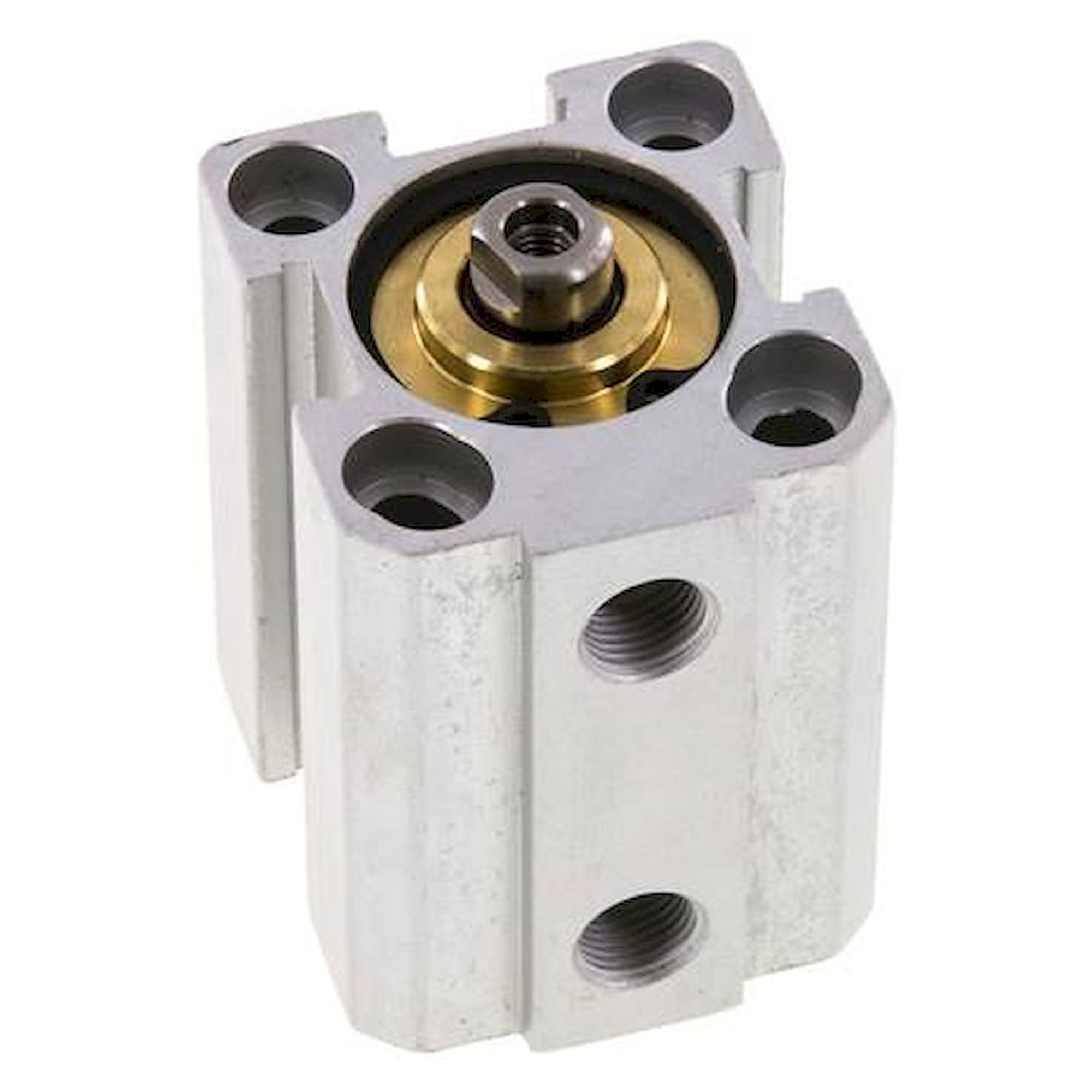 Short-stroke cylinders, double acting, piston 25 mm, stroke 15 mm