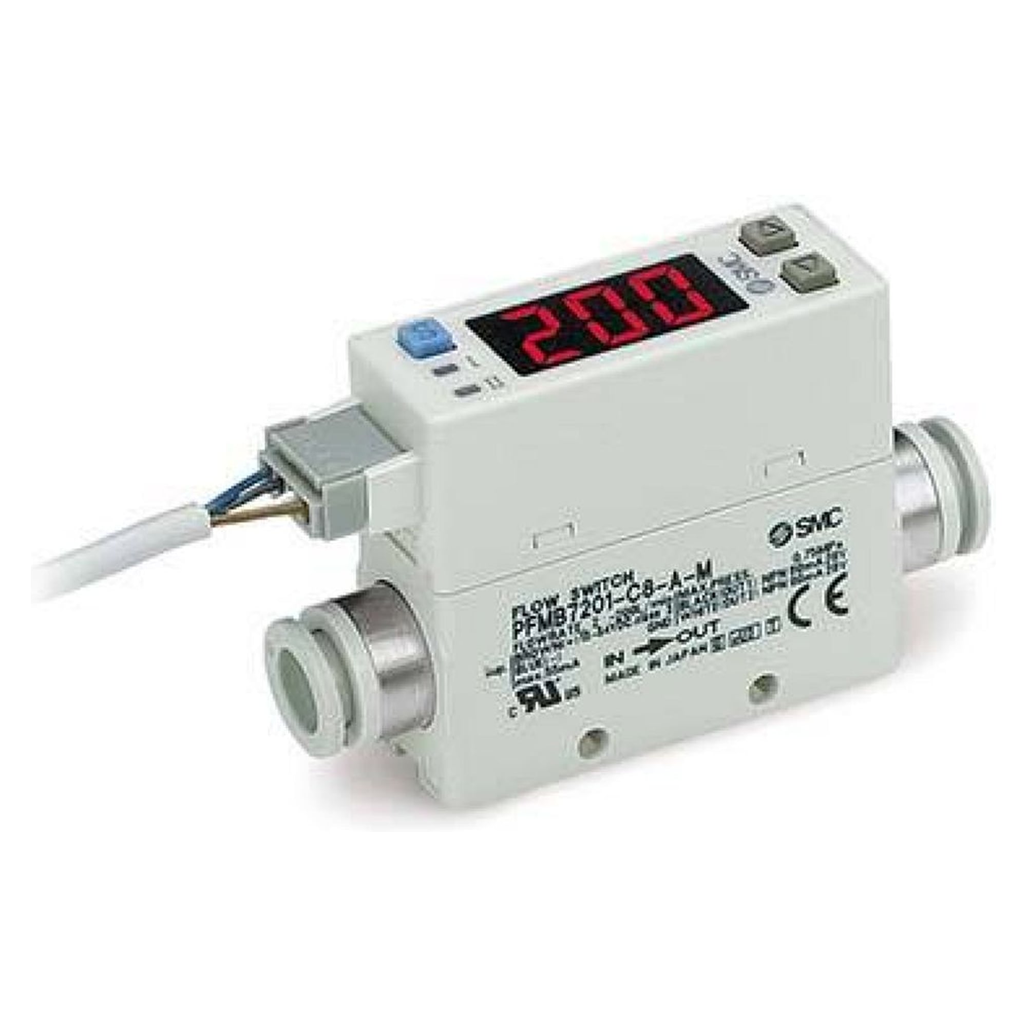 SMC PFMB7201-02-F. Digitaler Durchflussschalt