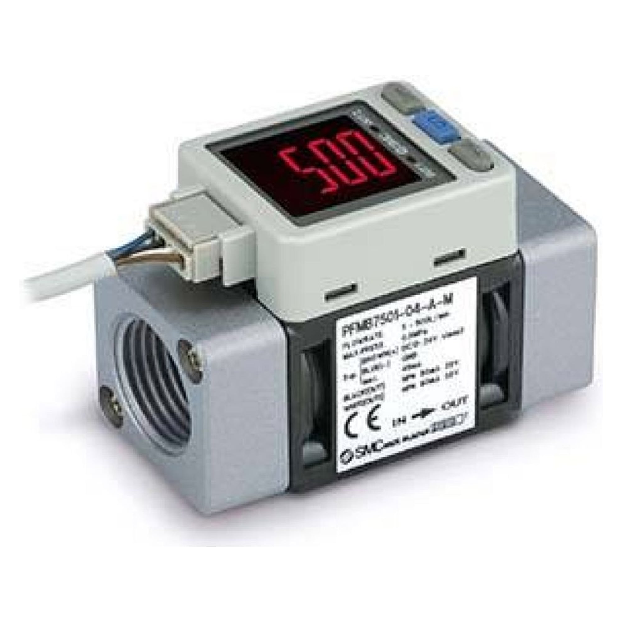 SMC PFMB7102-F04-DW-MRA. PFMB7501/102/202, 2-Colour Display, Digital Flow Switch, Integrated Display