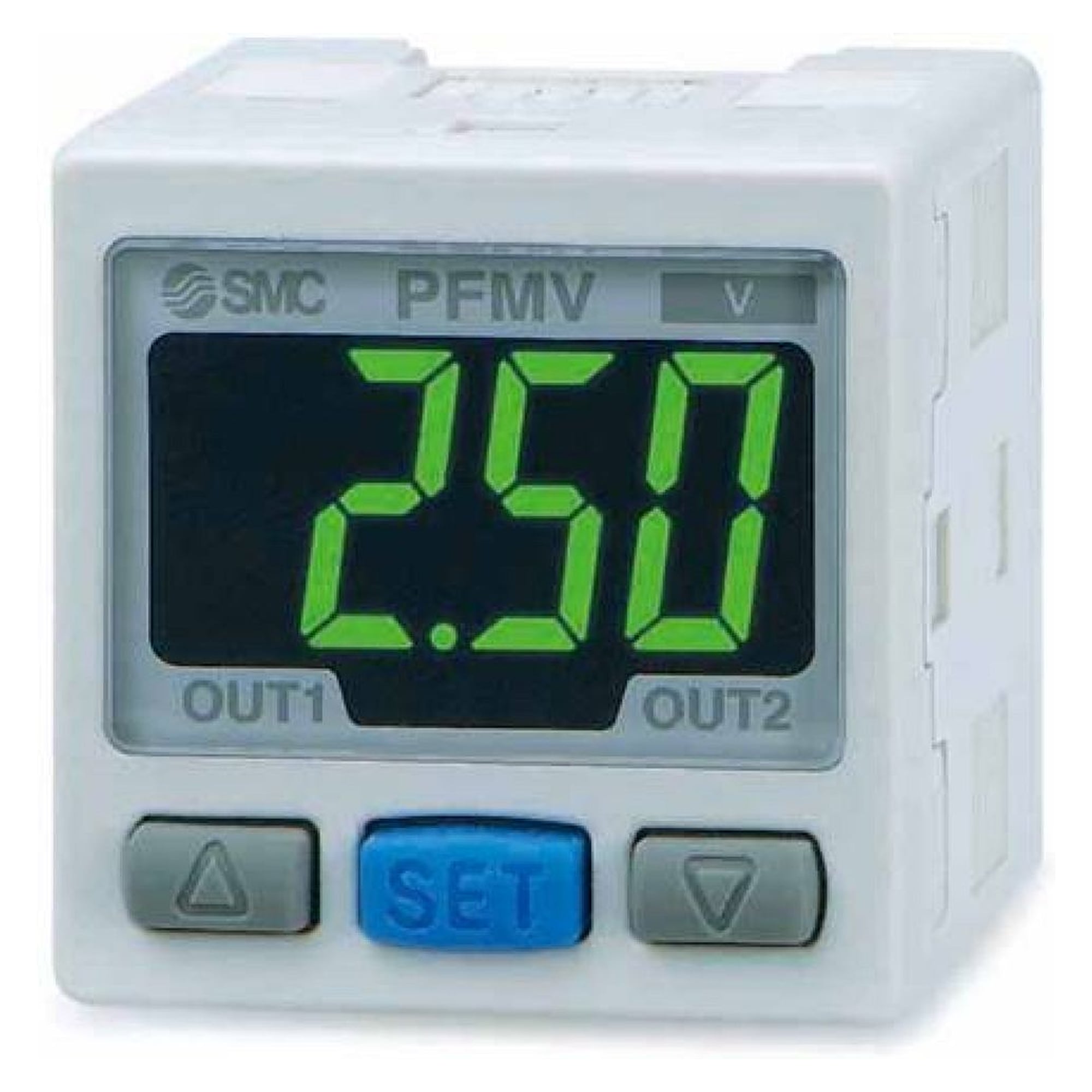 SMC PFMB7501-N04-HW-RA. PFMB7501/102/202, 2-Colour Display, Digital Flow Switch, Integrated Display
