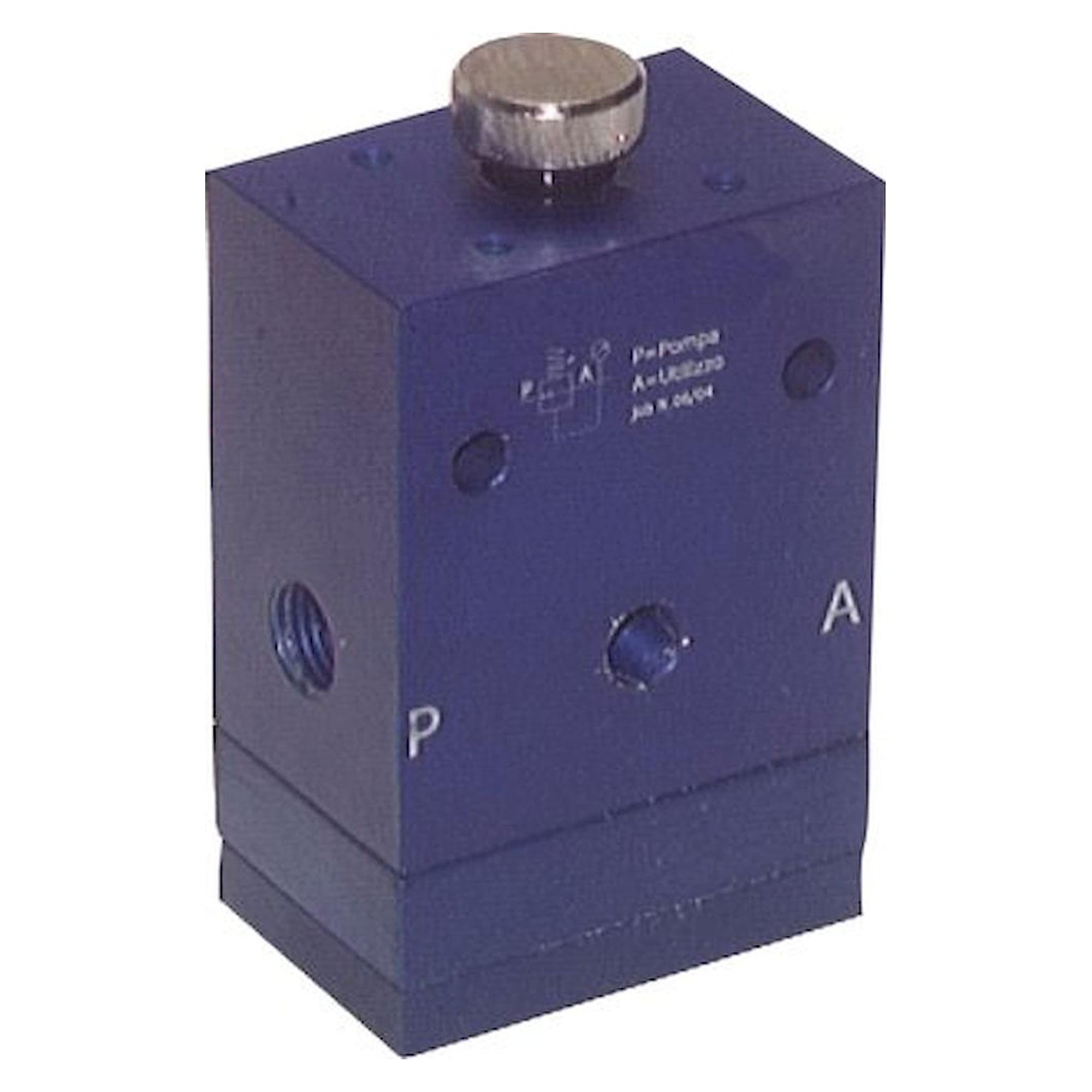 Vacuum regulator without external leakage G 1/2"