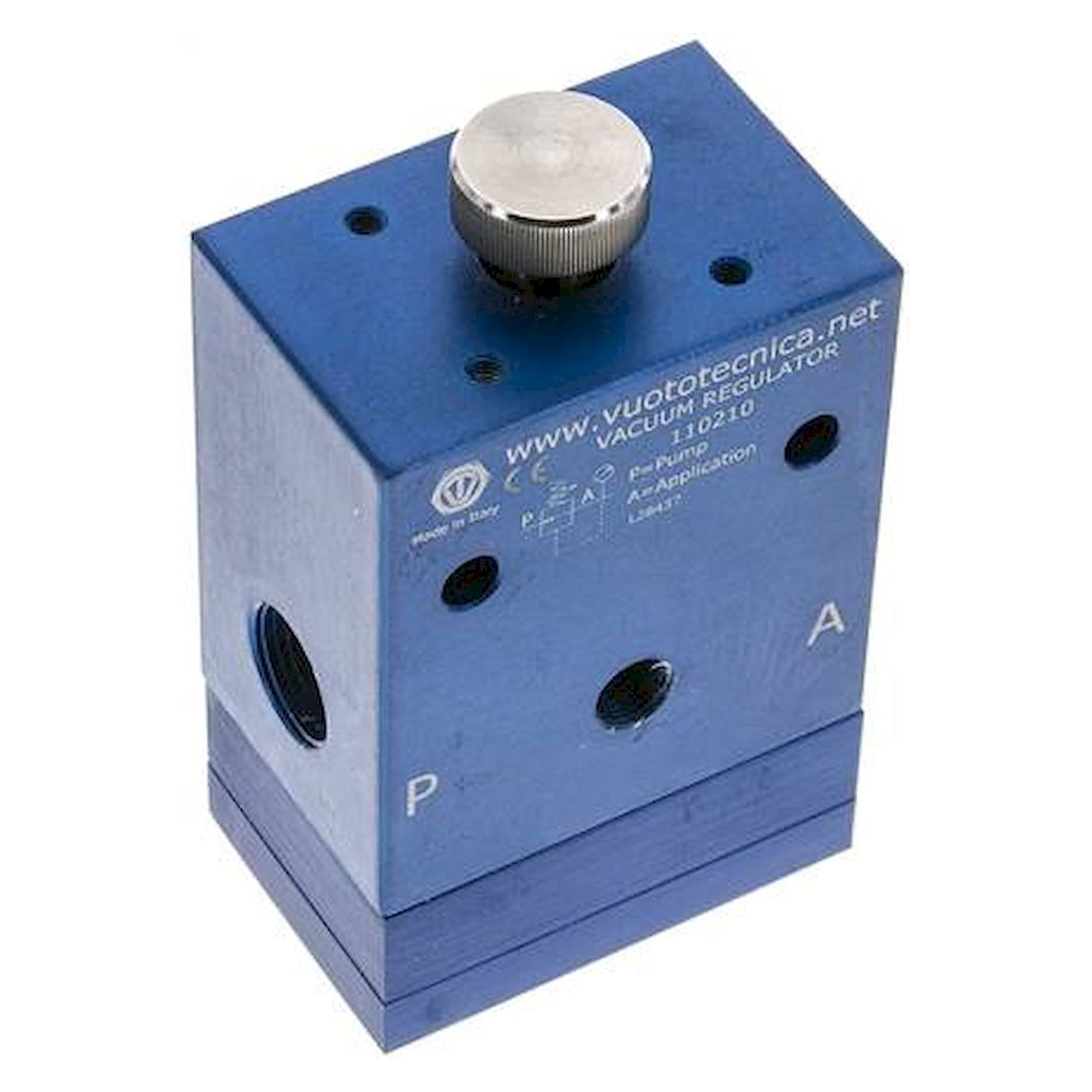 Vacuum regulator without external leakage G 3/8"