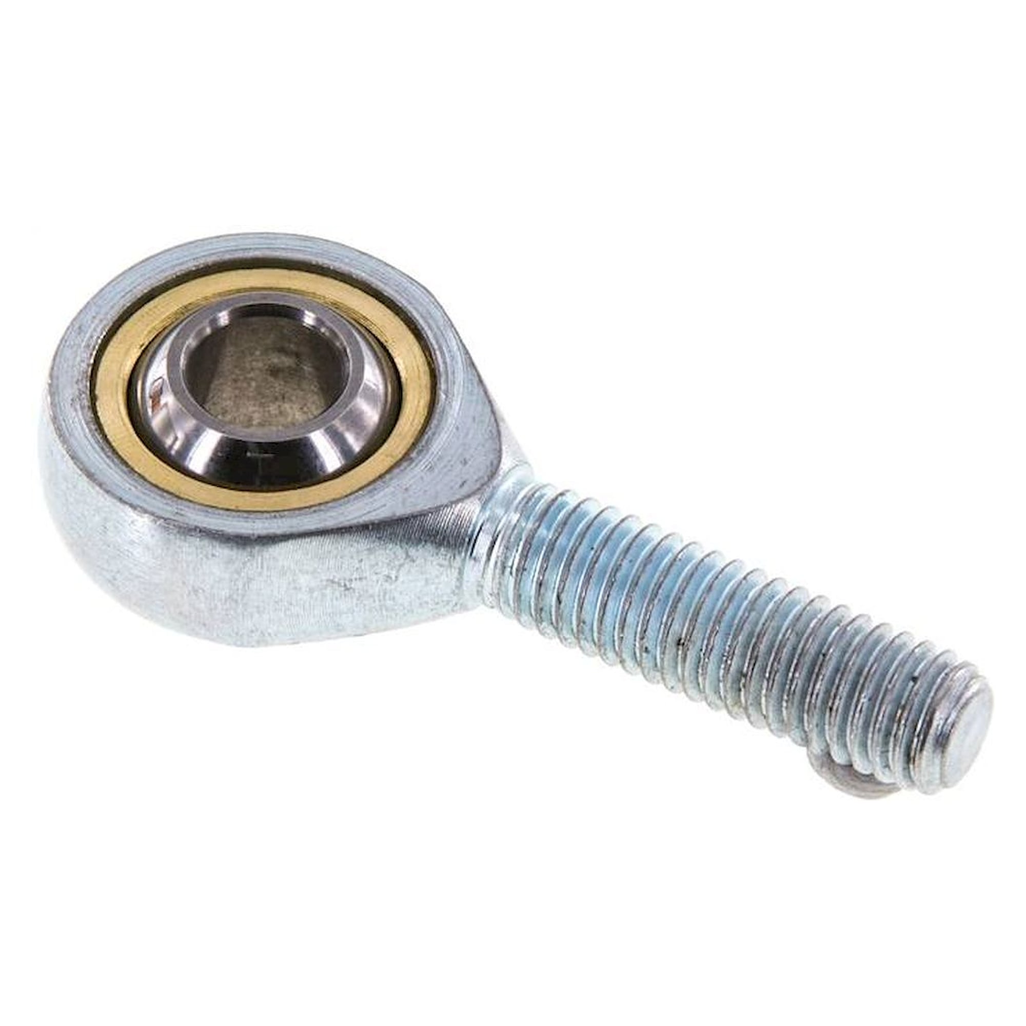 Swivel head, male thread M 8, Zinc plated steel