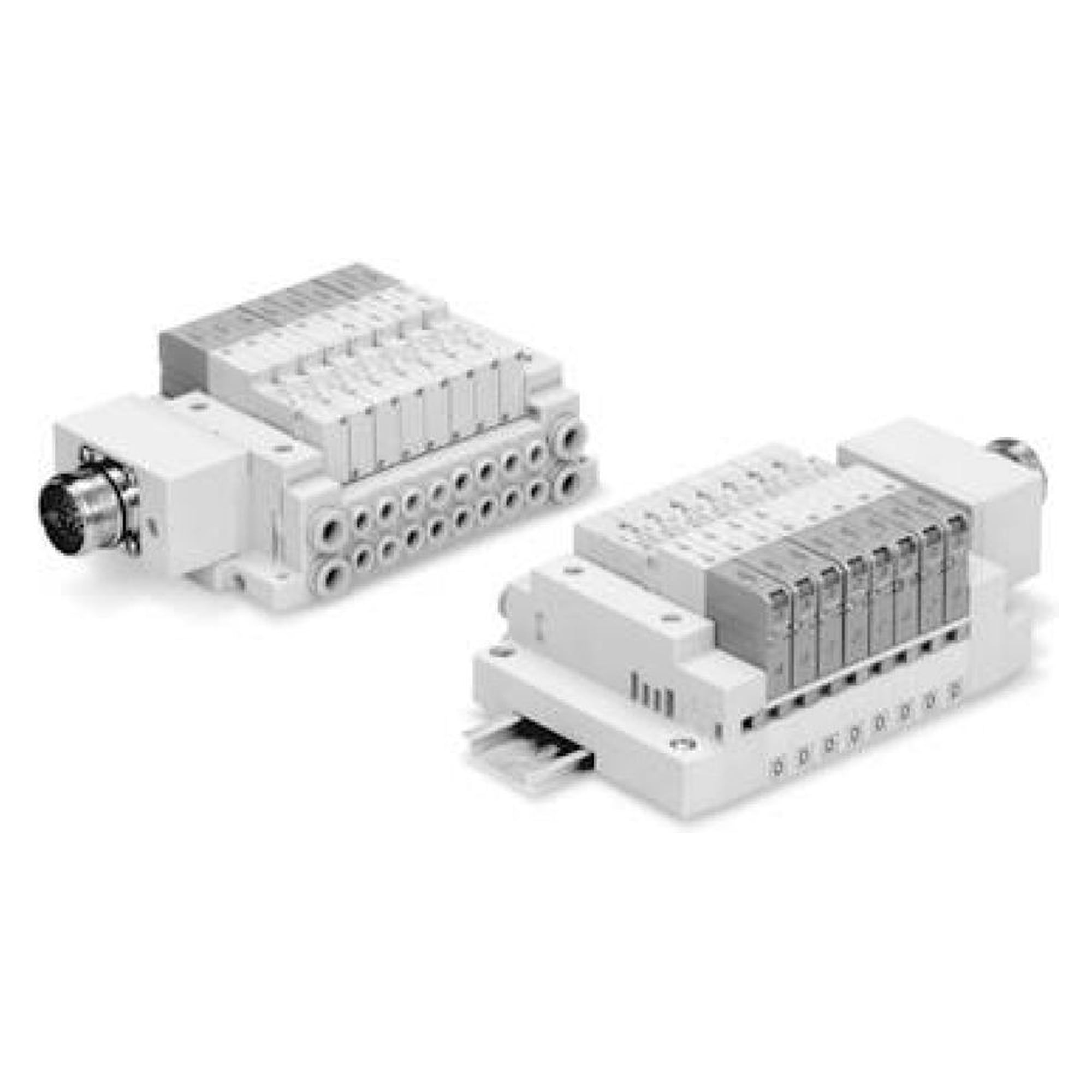 SS5V1-W16C, Circular Connector - SMC SS5V1-W16CD-04B-C6