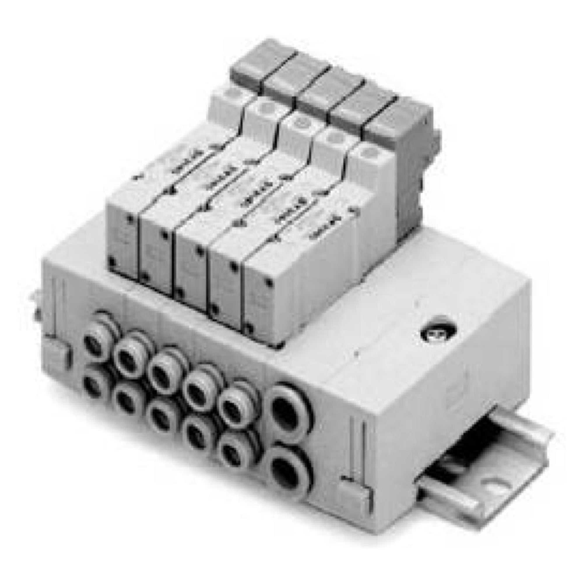 SMC SX5000-52-1A-Q. Endplatte R