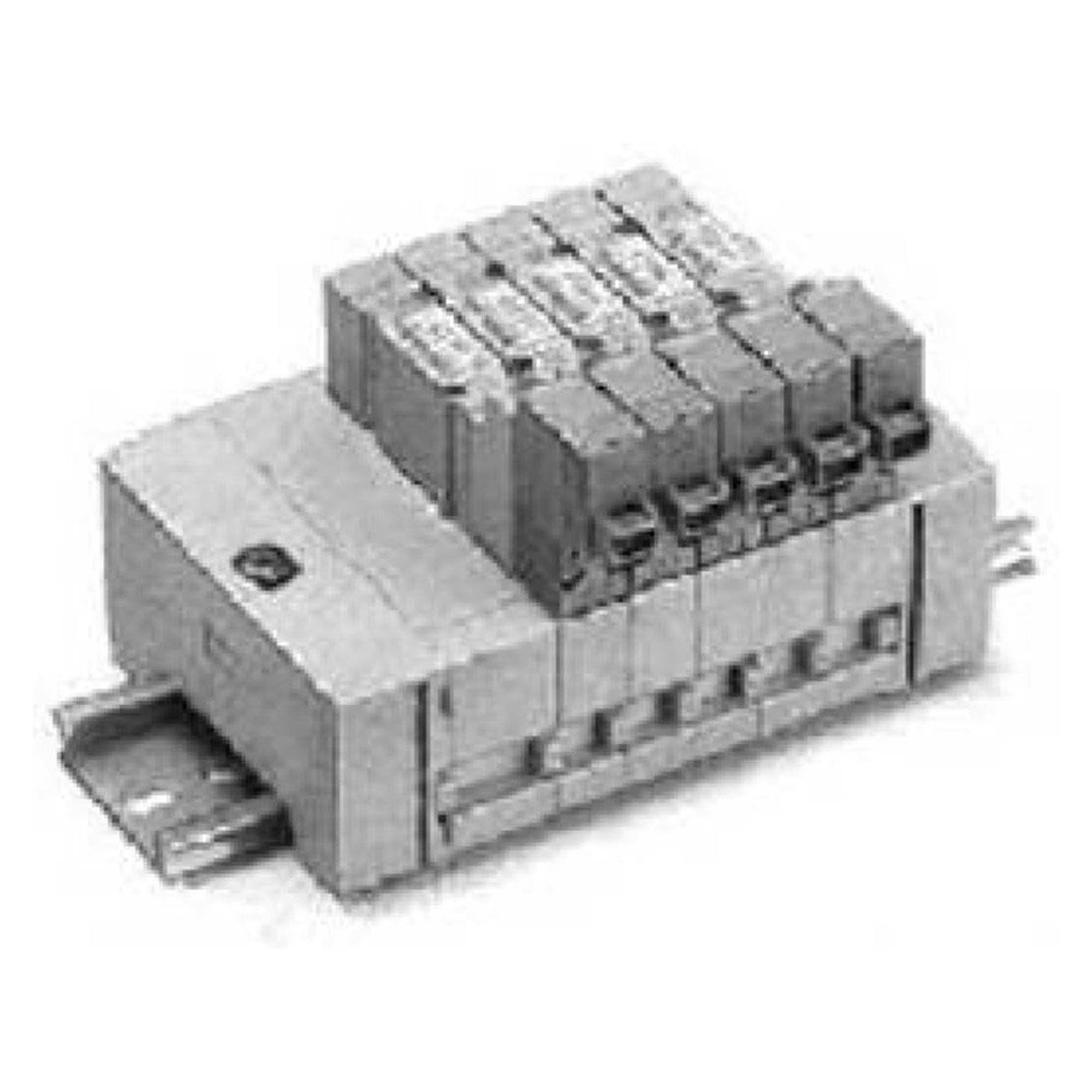 SMC SS5Y3-45-08D-C6. Mehrfachanschlussplatte