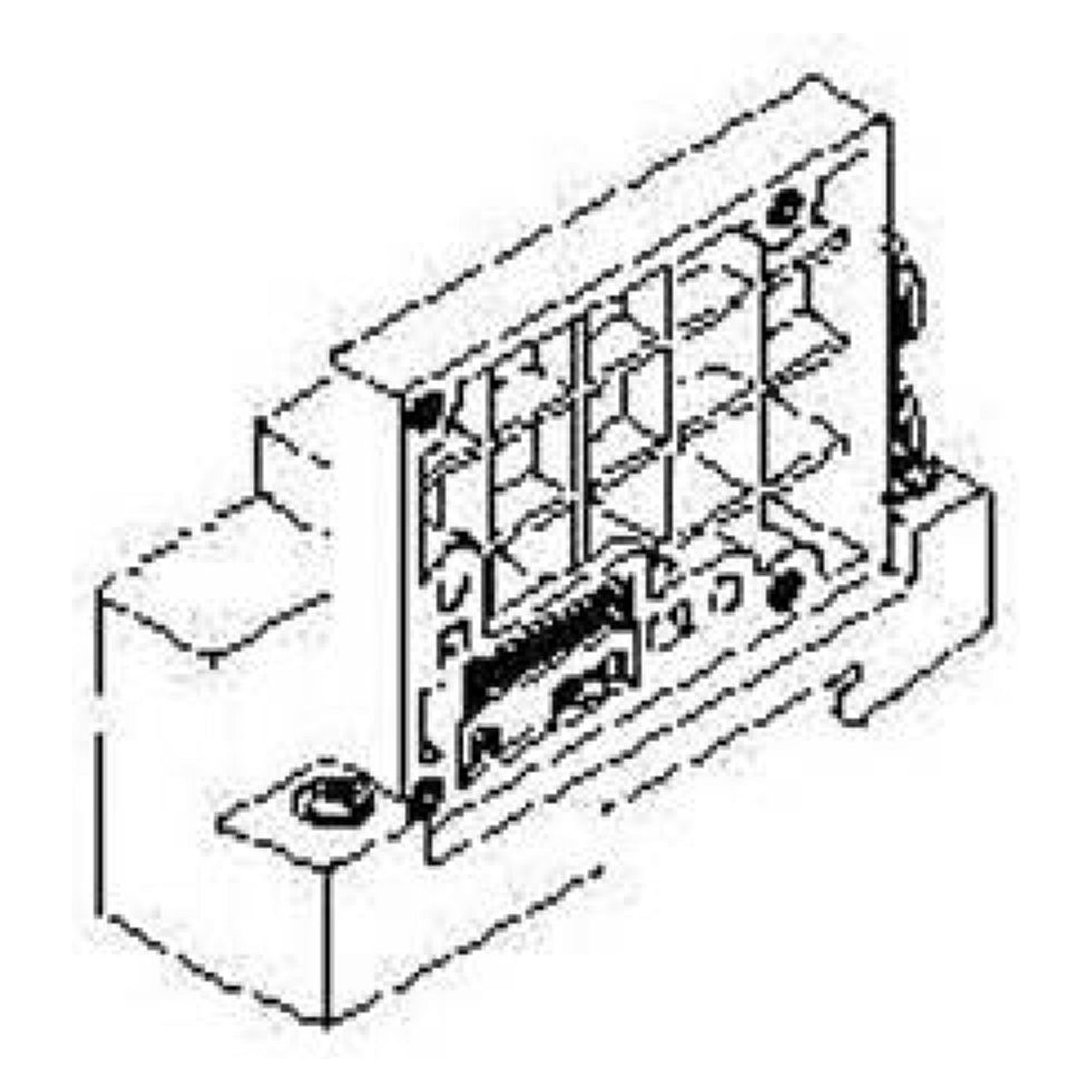 Endplatte D-Seite - SMC SV2000-51D2-34AR-C10