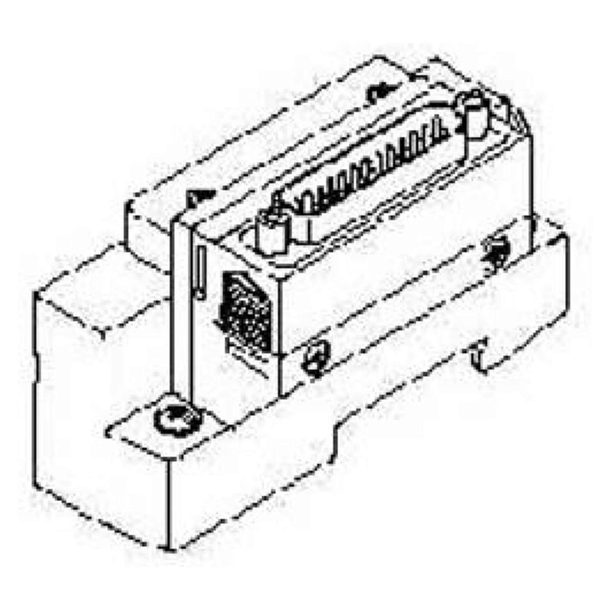 Endplatte D-Seite - SMC SV1000-51D2-33A-C8