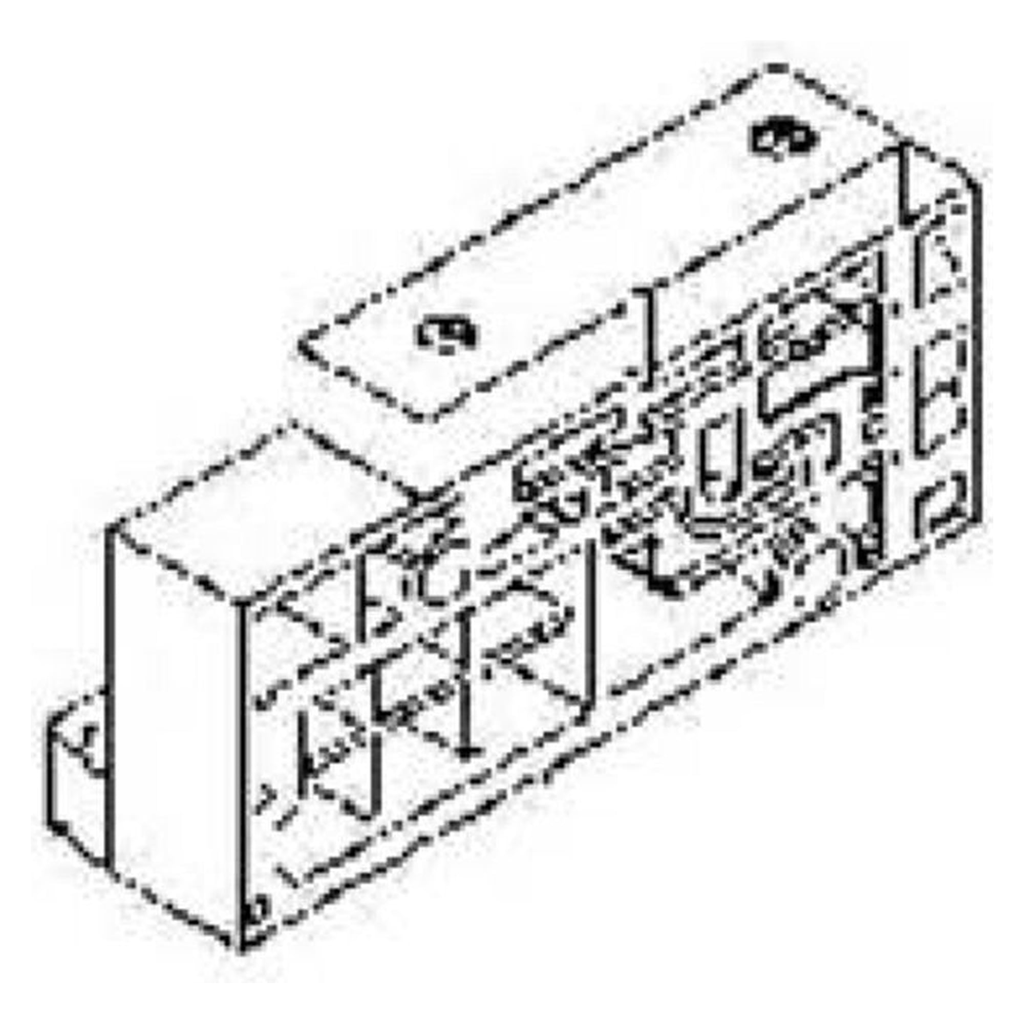 Endplatte U-Seite - SMC SV1000-52U-1A-00