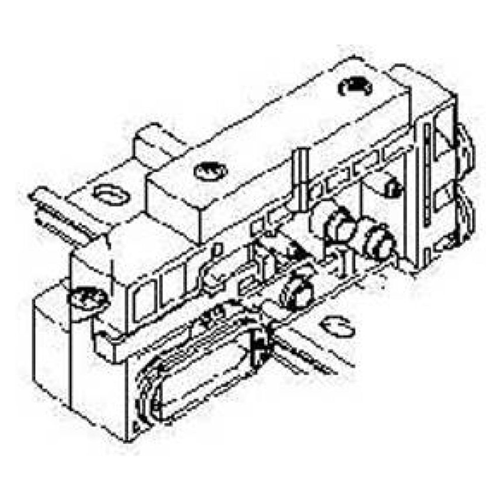 Endplatte U-Seite - SMC SV2000-52U-1AR-C10