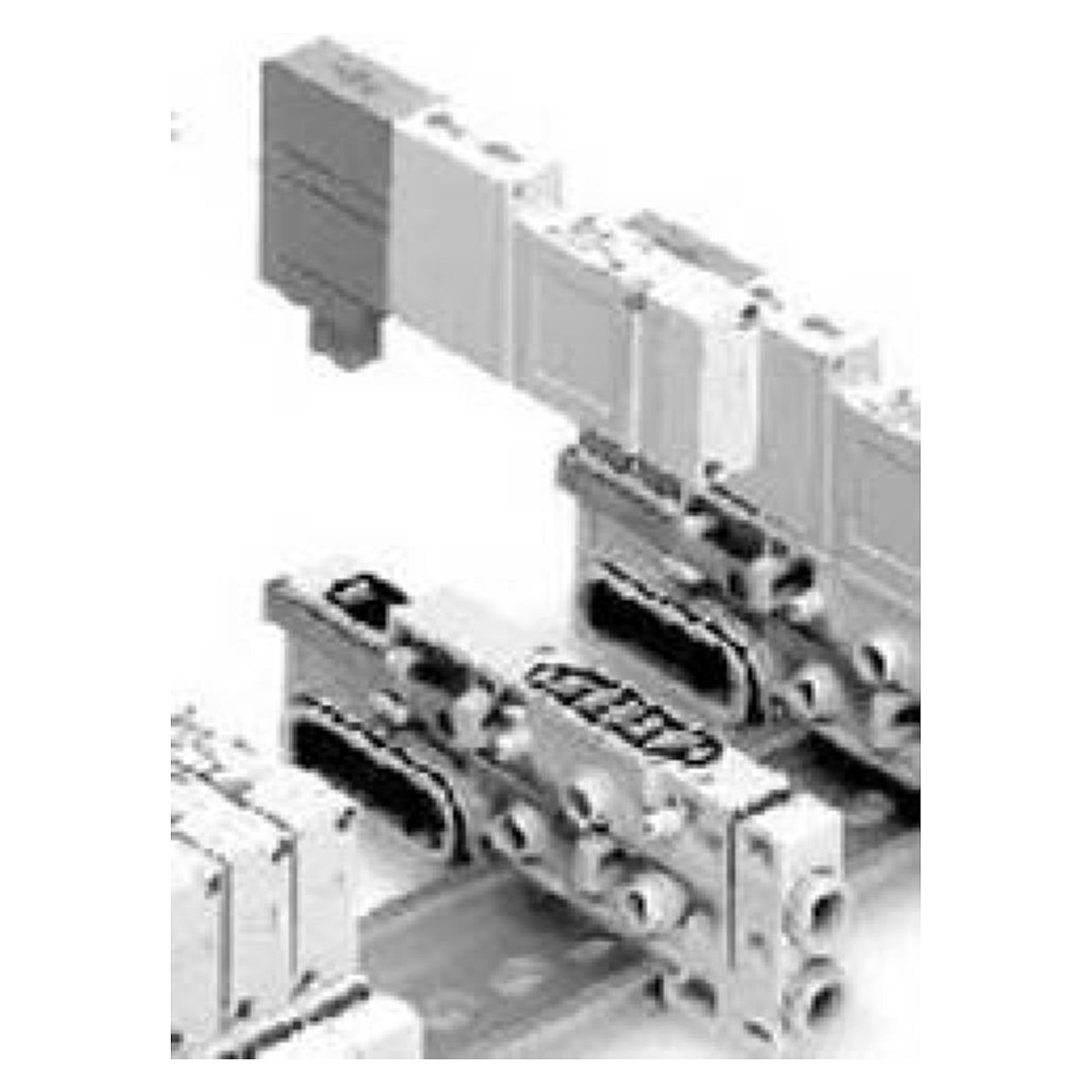 SV2000, 5/2-, 5/3-, 2x3/2-Wege-Magnetventil, alle Typen - SMC SV2B00-5FUD