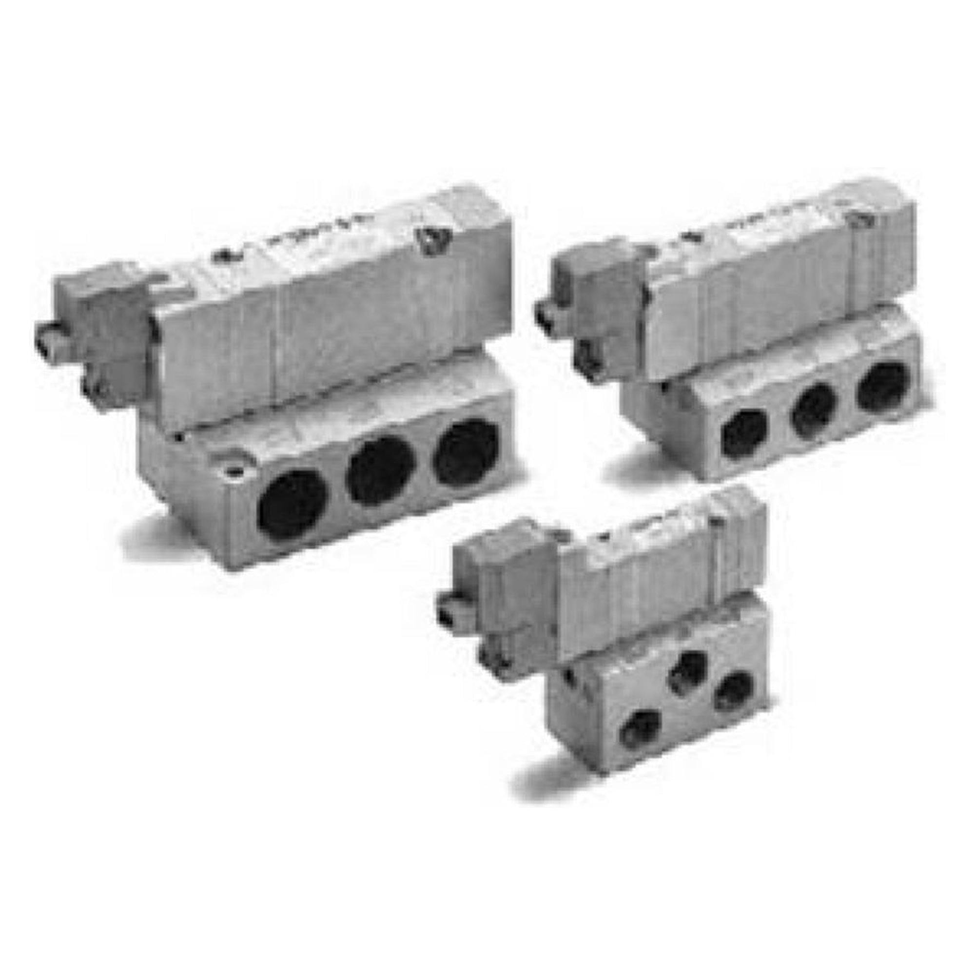 SMC SY3140-5LOU-Q. SY3000, 5/2-, 5/3-Wege-Magnetventil mit weichdichtendem Schieber, alle Typen