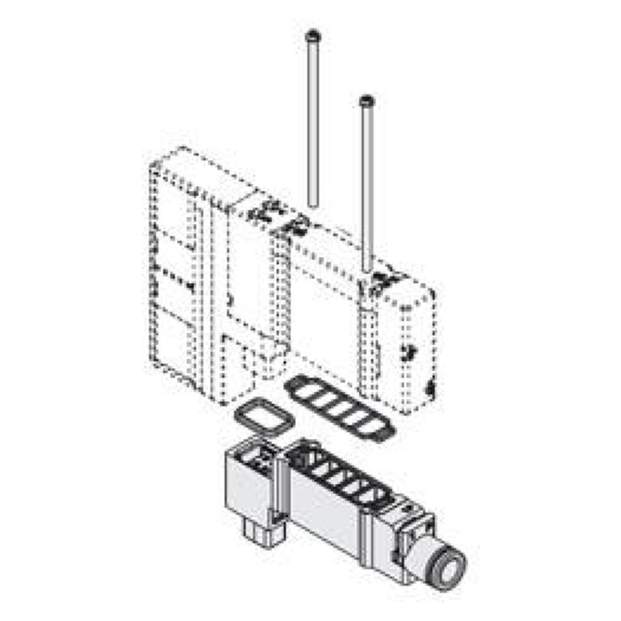 SMC SY50M-38-1A-C8. SY5000, Individual SUP/EXH Spacer Assembly