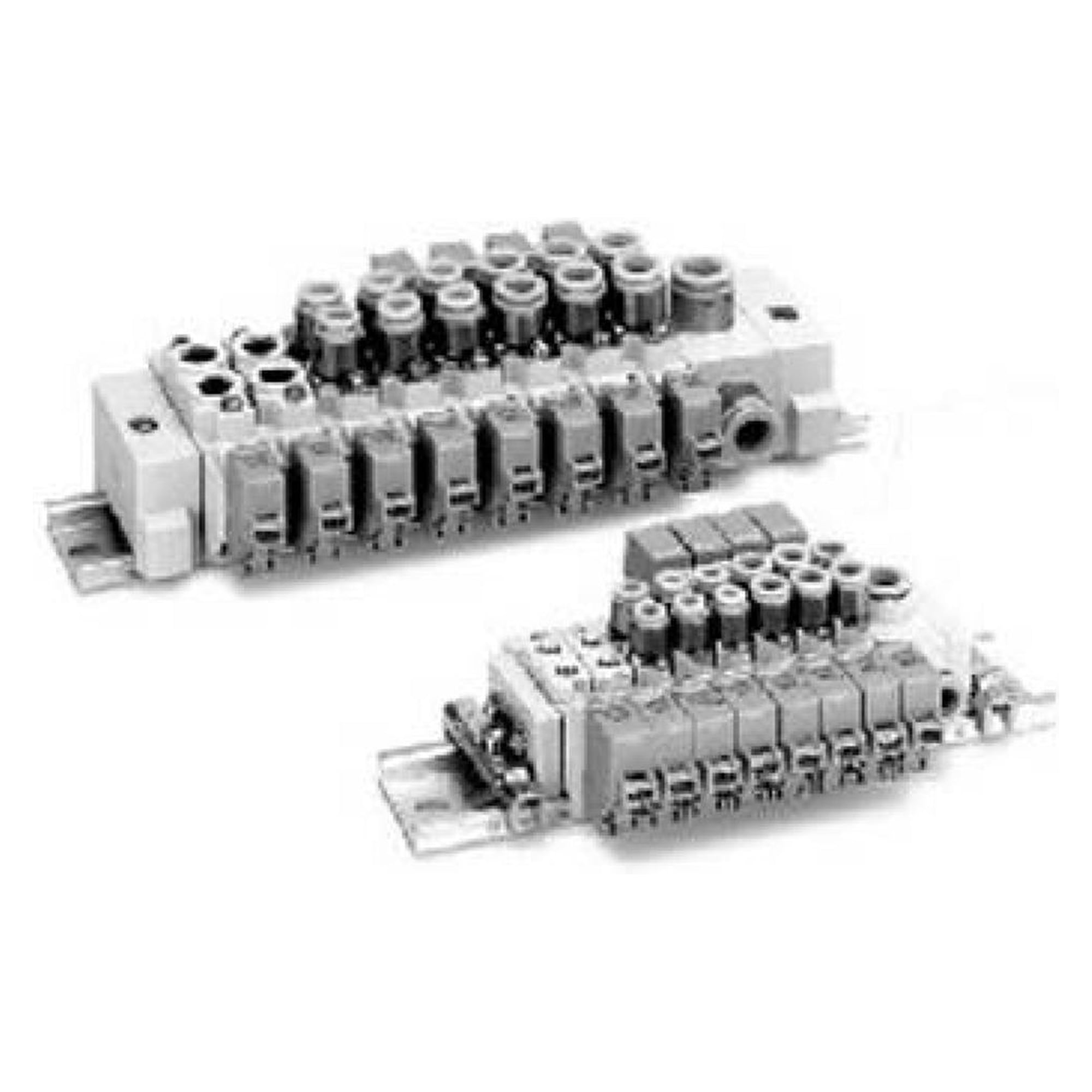 SMC SY7000-56-1A-Q. Endplatte