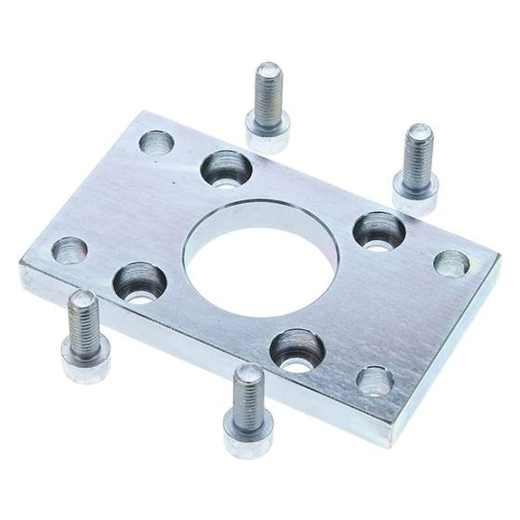 ISO 15552-flange attachment 50 mm, Zinc plated steel