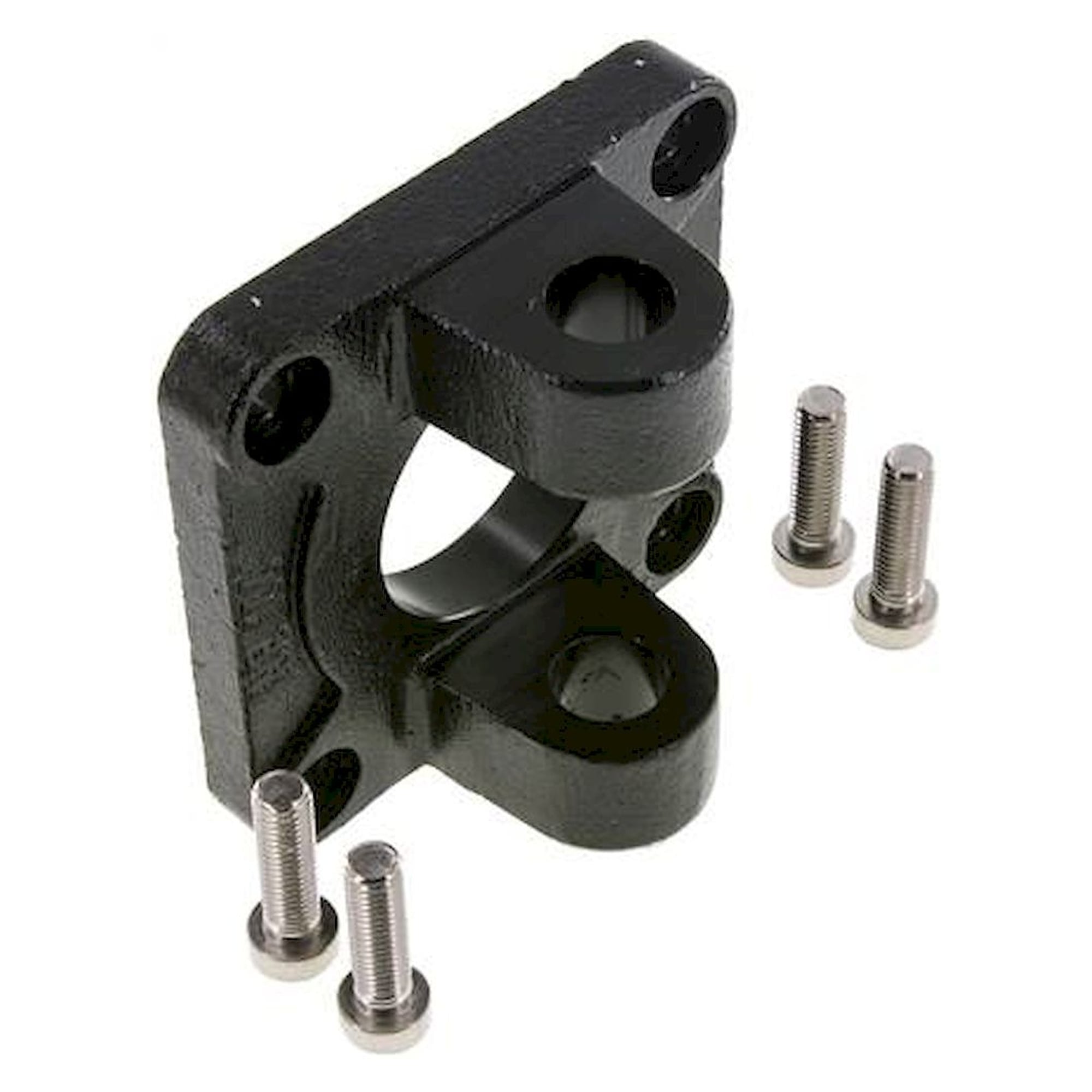 ISO 15552-Yoke swivel fastening 100 mm, Burnished steel