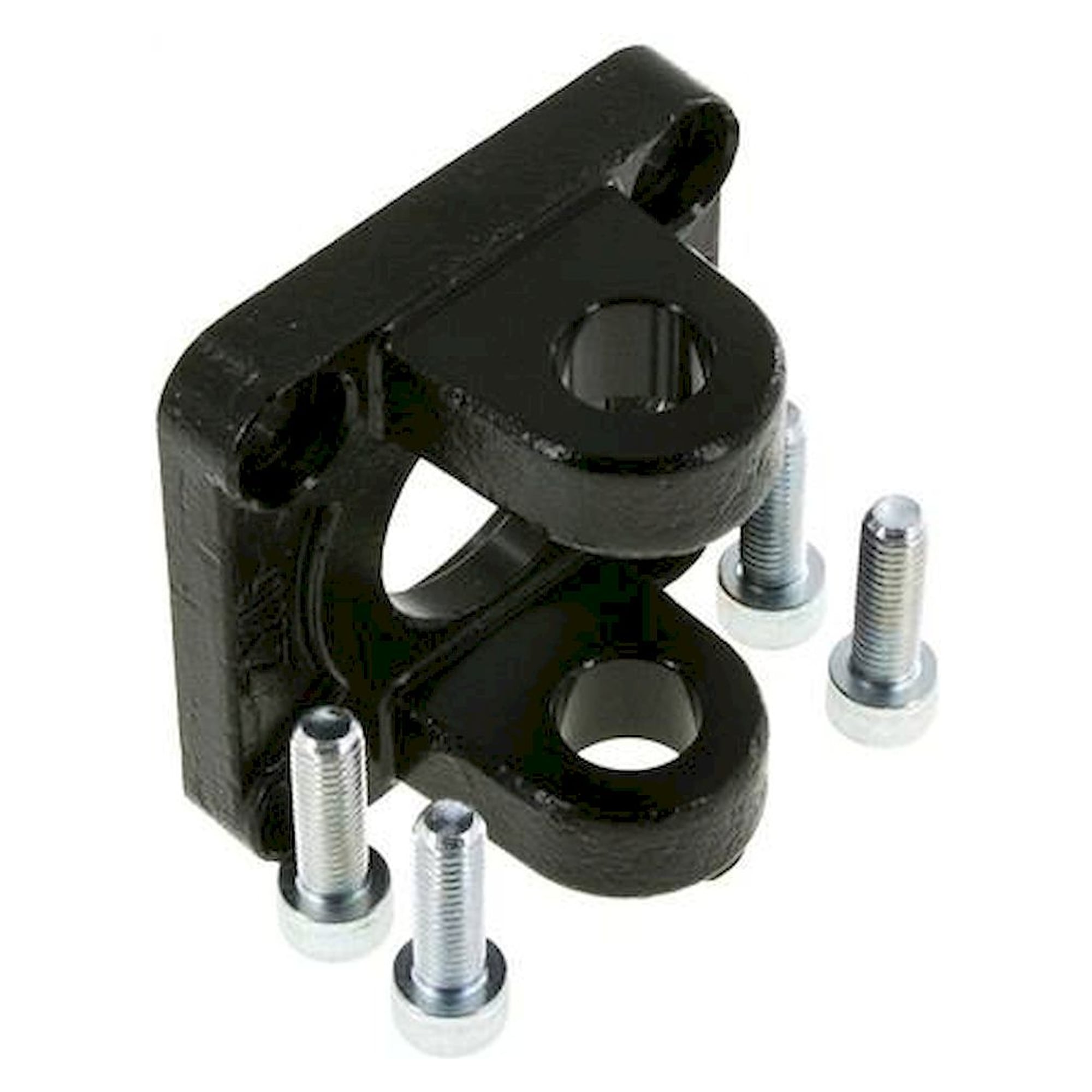 ISO 15552-Yoke swivel fastening 63 mm, Burnished steel