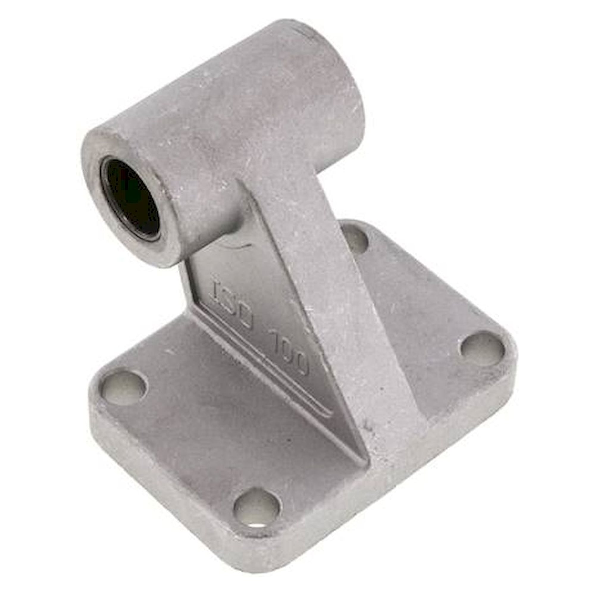 ISO 15552-90° loop strap swivel mounting 100 mm, Aluminium