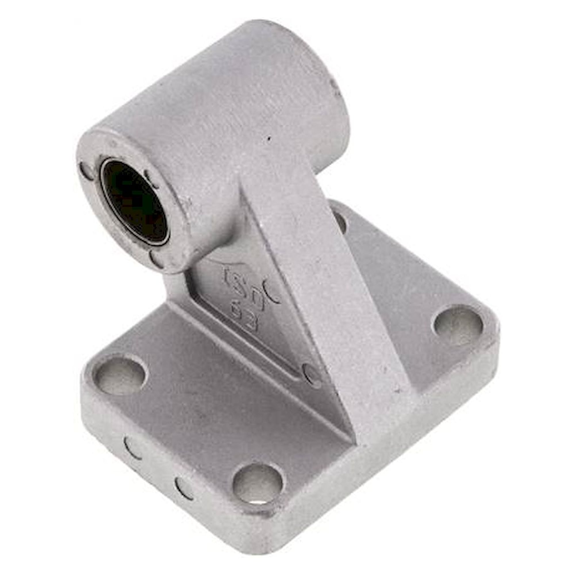 ISO 15552-90° loop strap swivel mounting 63 mm, Aluminium