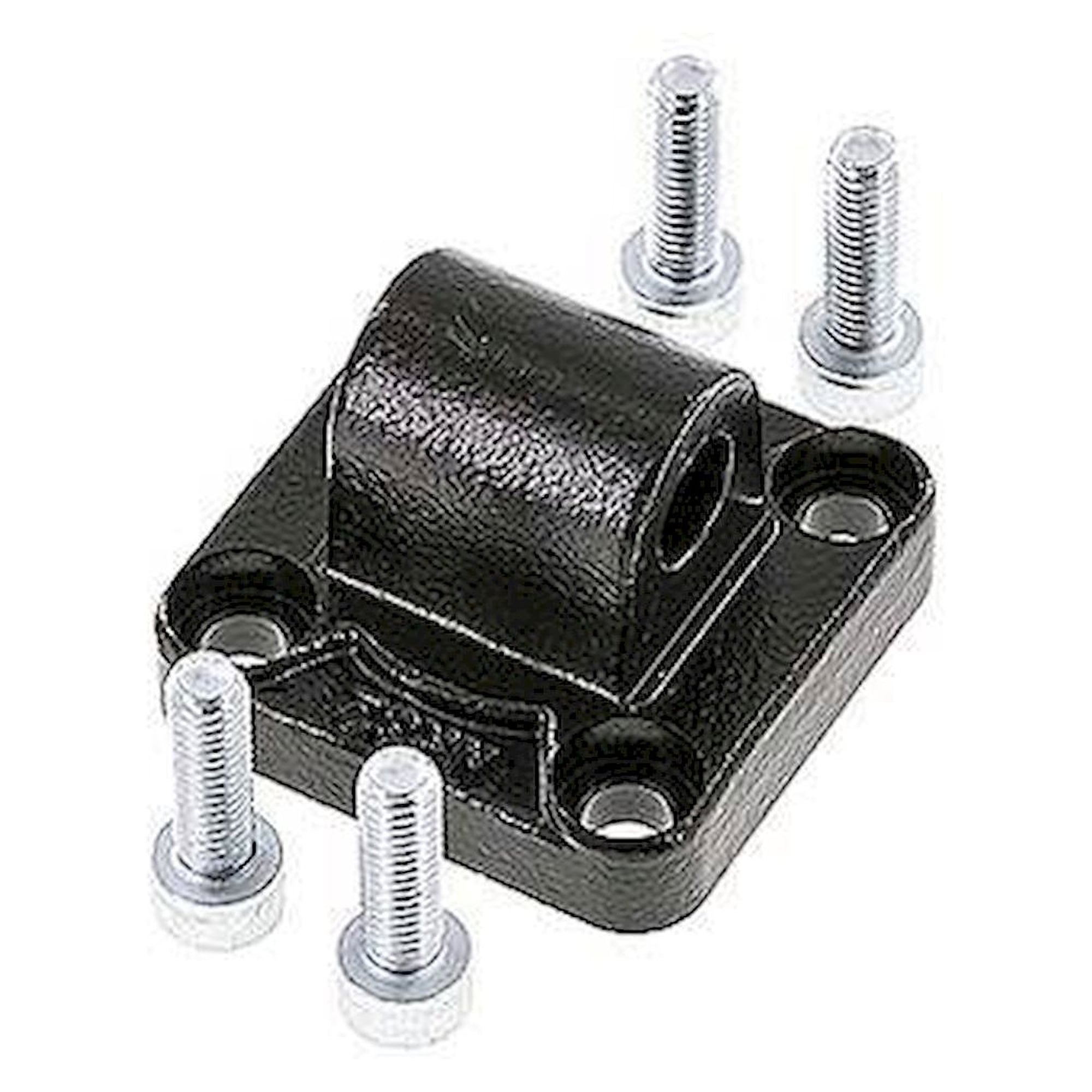 ISO 15552-loop strap swivel fastening 32 mm, Burnished steel