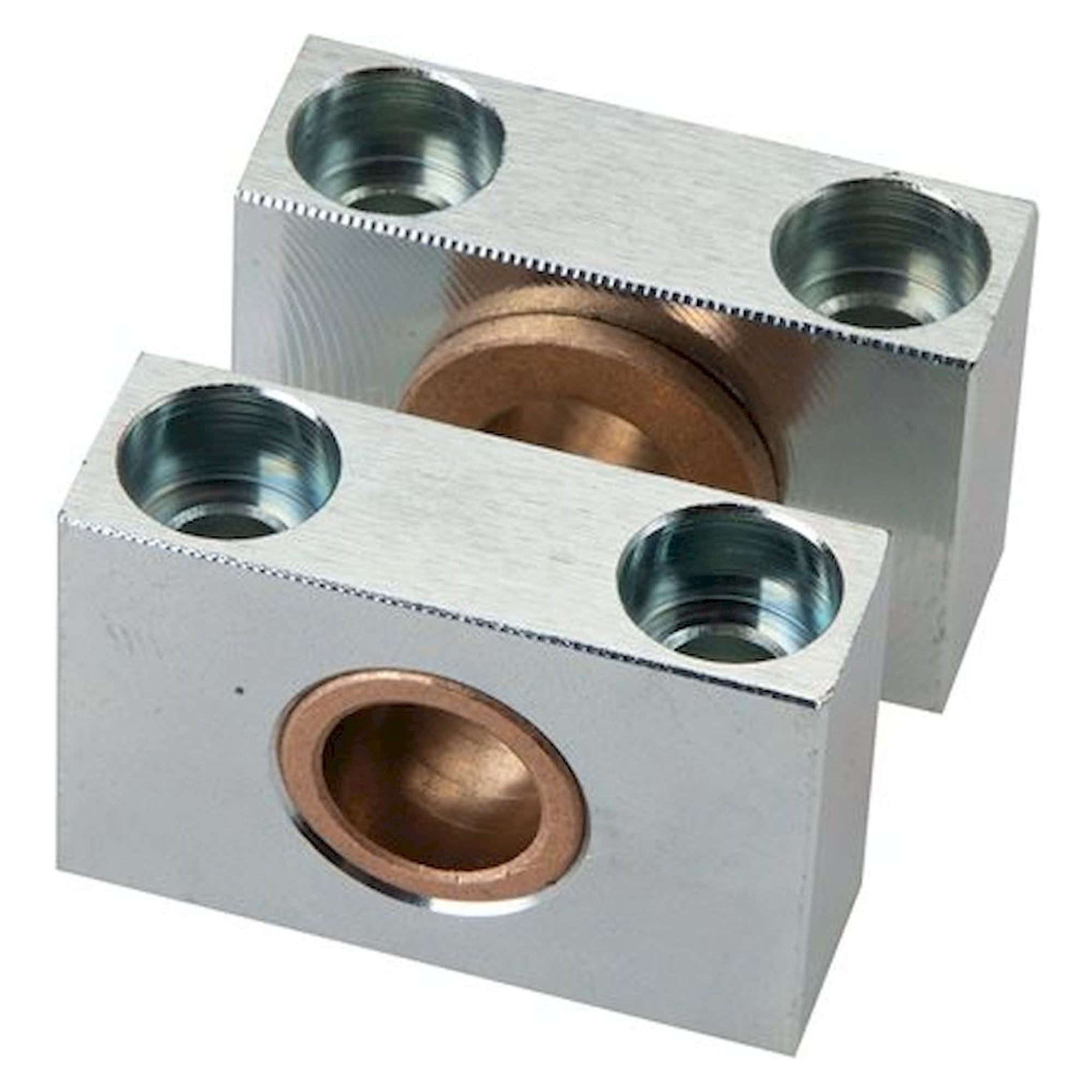 2 pcs. Bearing block for centre swivel fasten. 32 mm