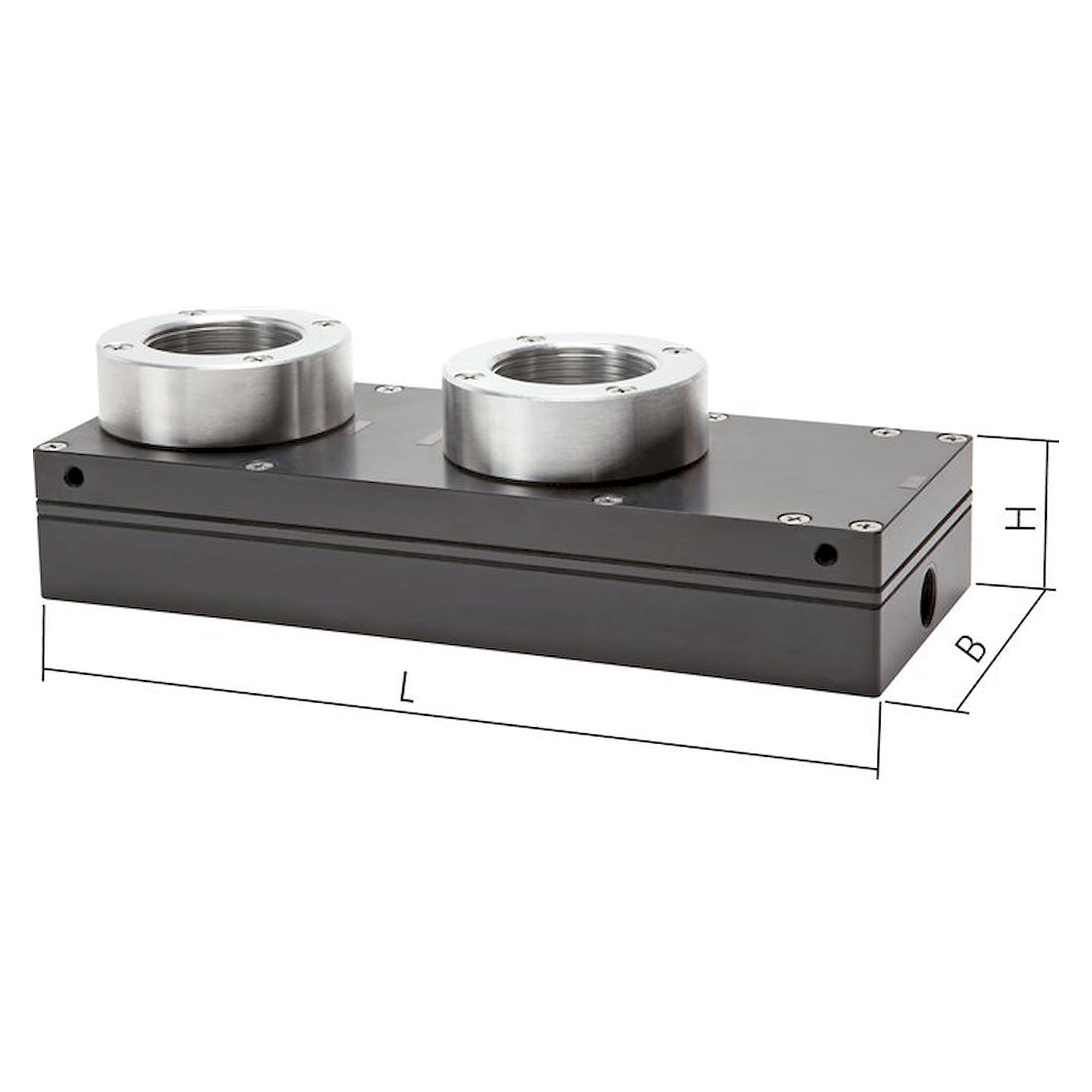 Multi stage ejectors to 70% vacuum, G 2", to 6400 l/min